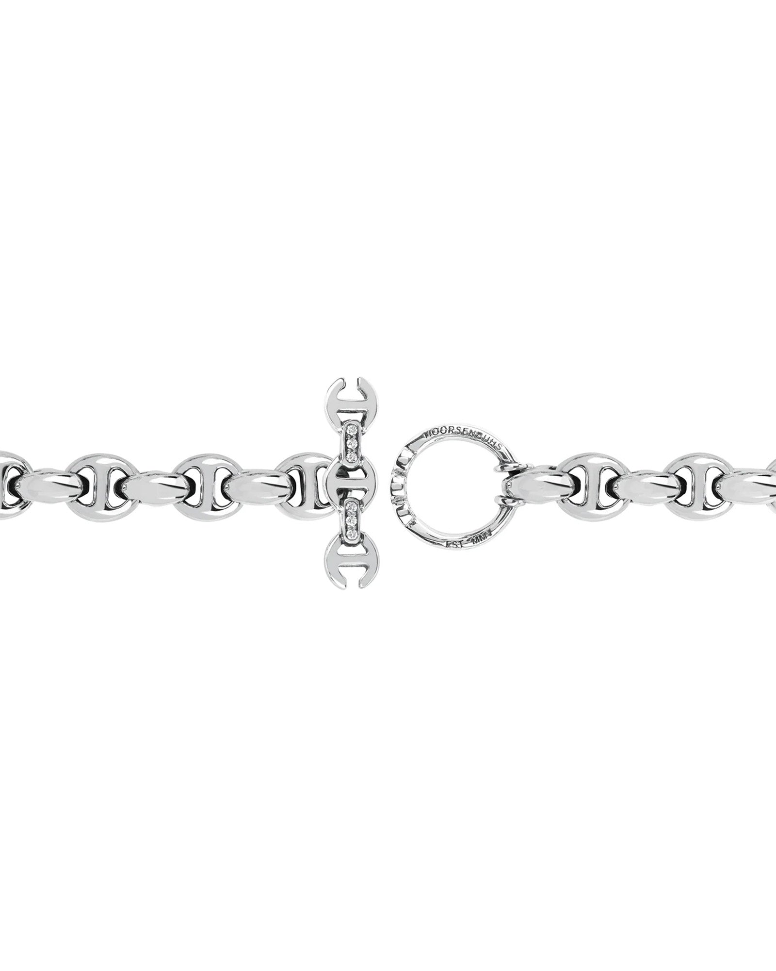 HOORSENBUHS・ホーセンブース - ジュエリー / アクセサリー 10MM OPEN-LINK WALLET CHAIN WITH DIAMONDS
