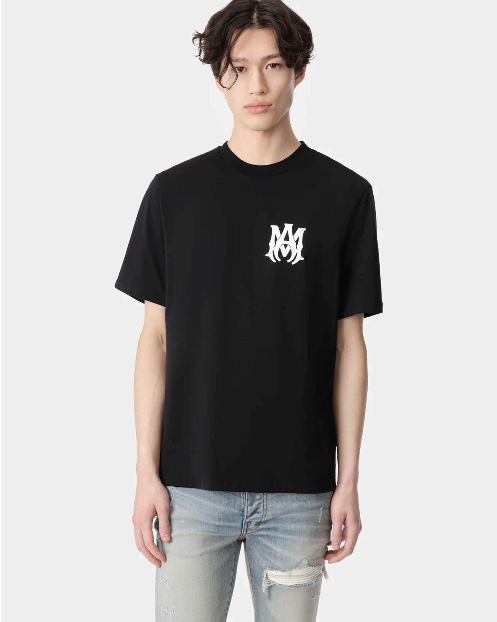 AMIRI・アミリ - Tシャツ・カットソー MA CORE LOGO TEE / BLACK
