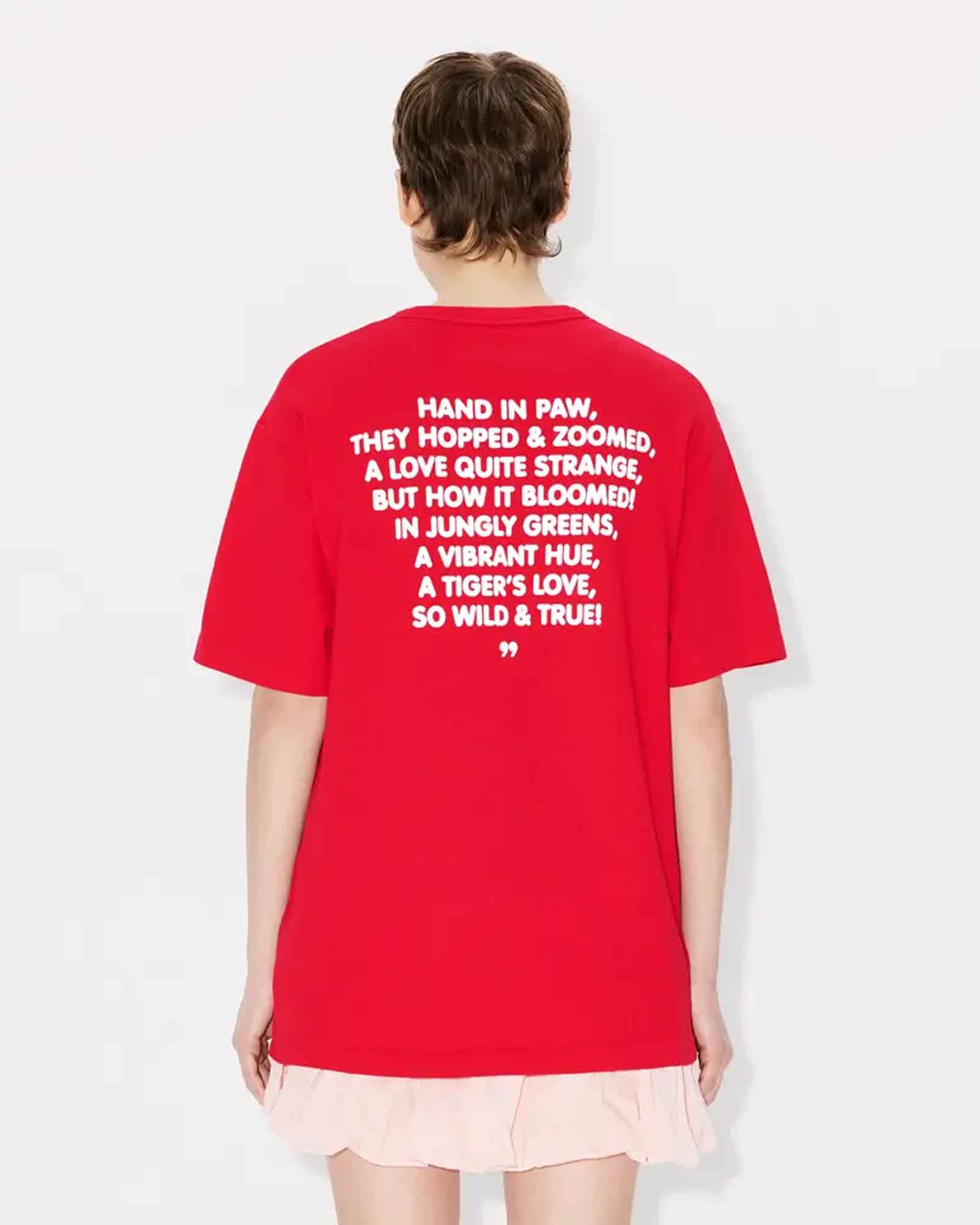 KENZO・Kenzo -  KENZO CARTOON CLASSIC T-SHIRT / CHERRY