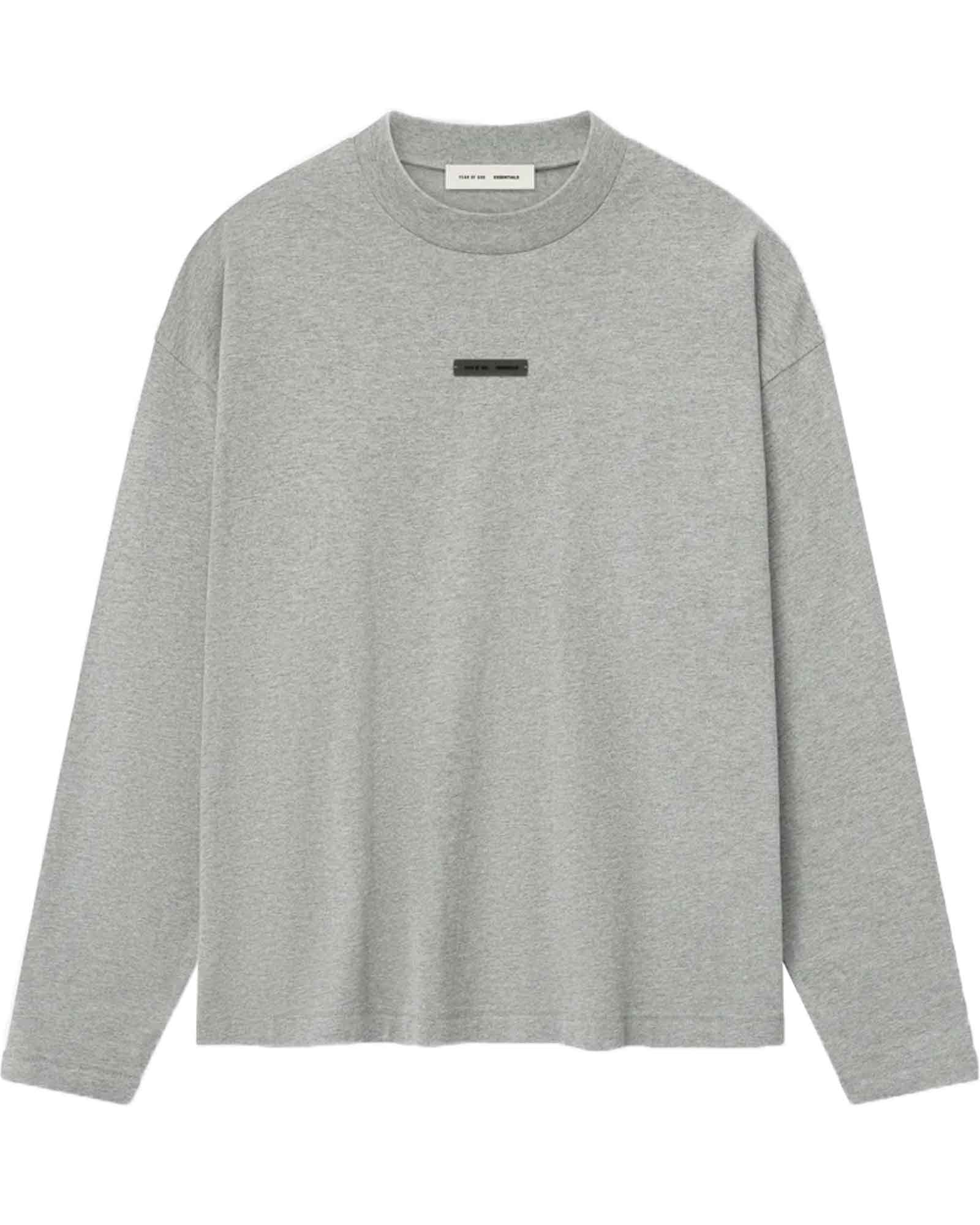 CLASSIC FIT LS TEE / CONCRETE HEATHER