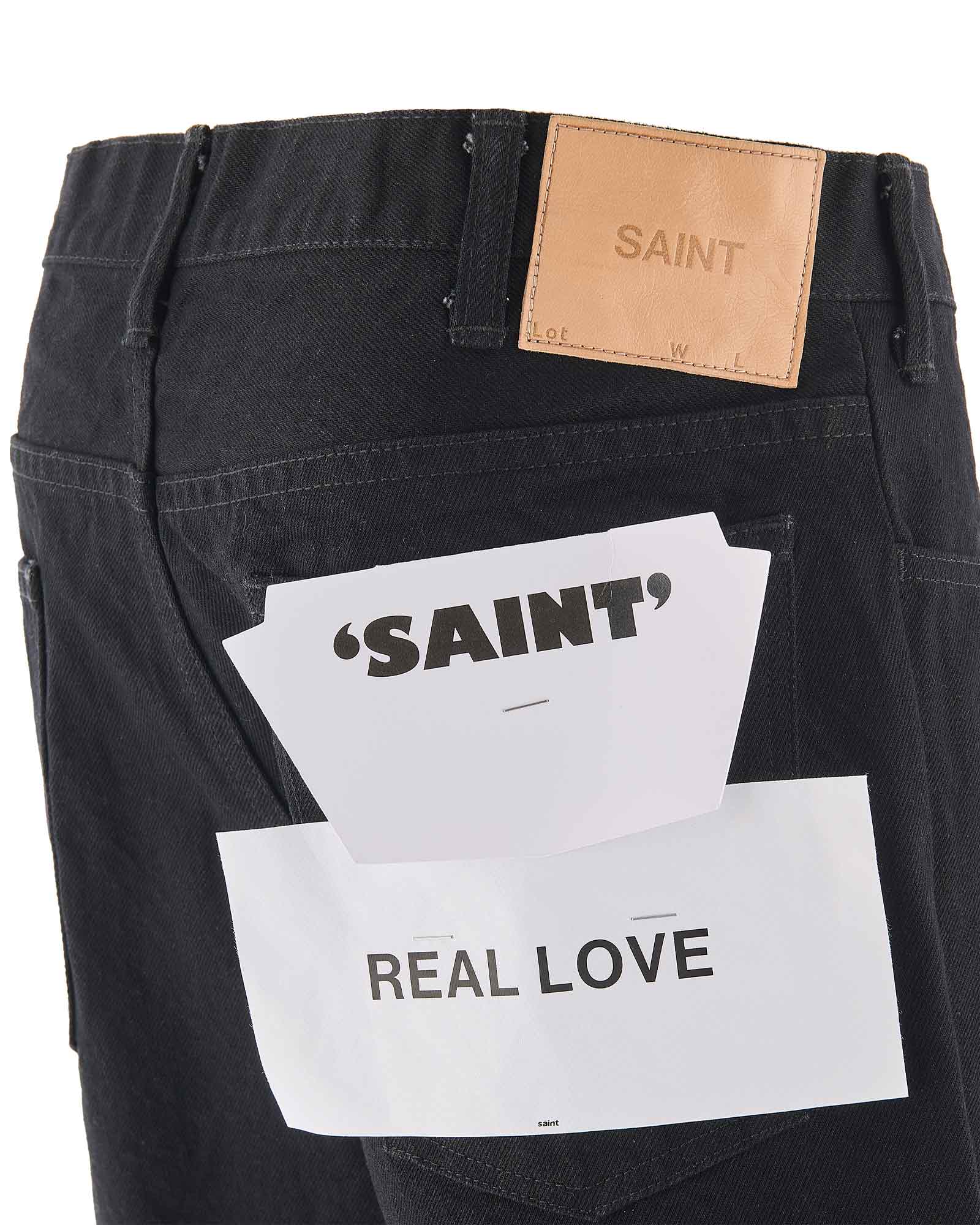 ©SAINT M××××××・セントマイケル - デニムパンツ BLK FLARE DENIM PANTS/FLARE / BLACK