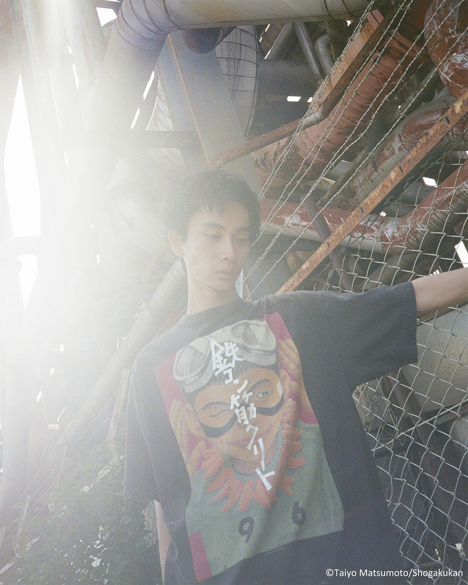 ©SAINT M××××××・セントマイケル - Tシャツ・カットソー 鉄コン筋クリート_SS T-SHIRT/KURO / BLACK