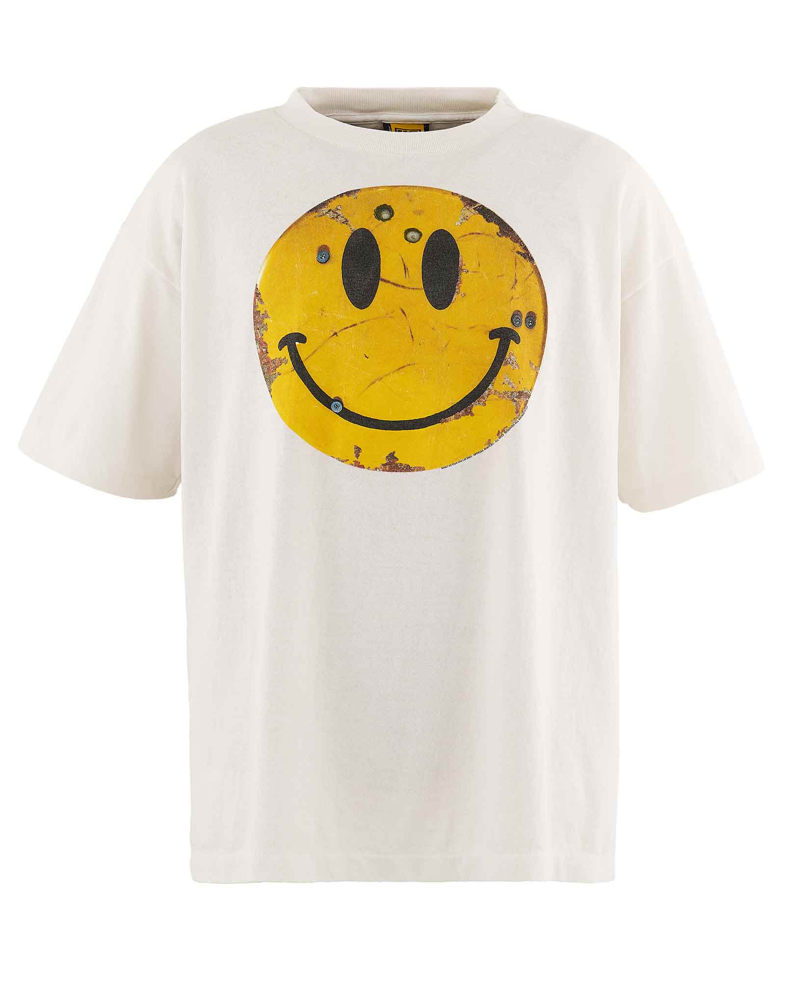 ©SAINT M××××××・セントマイケル - Tシャツ・カットソー KLF_SS TEE/SMILE / WHITE