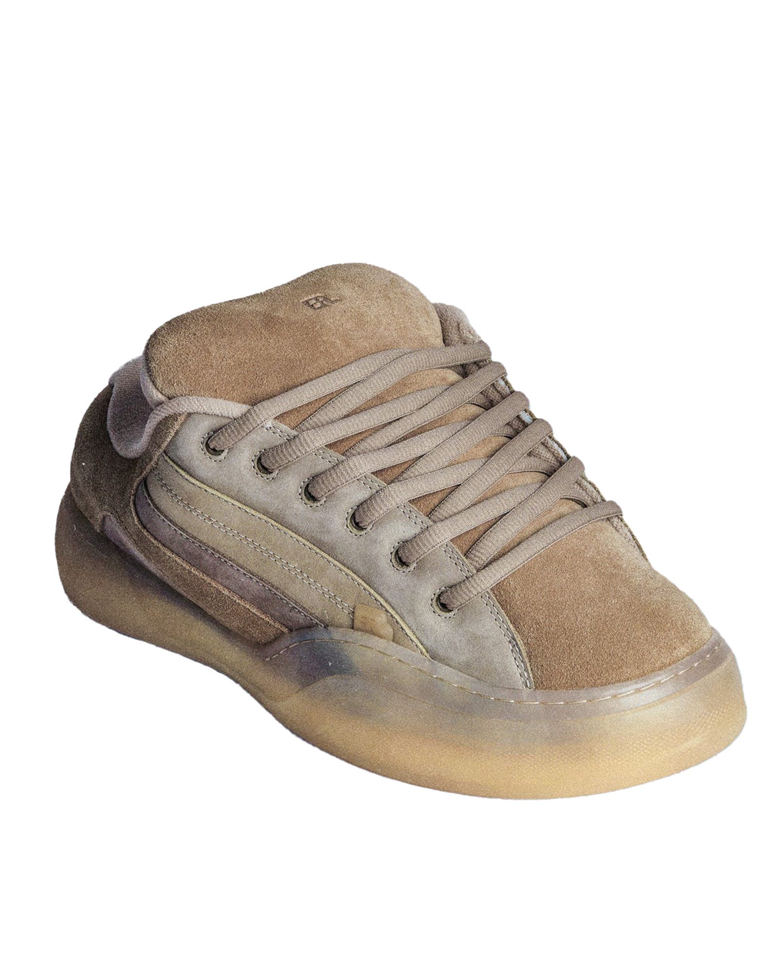 ERL・イーアールエル - ローカットスニーカー UNISEX ERL QUAD VAMP LEATHER / BEIGE