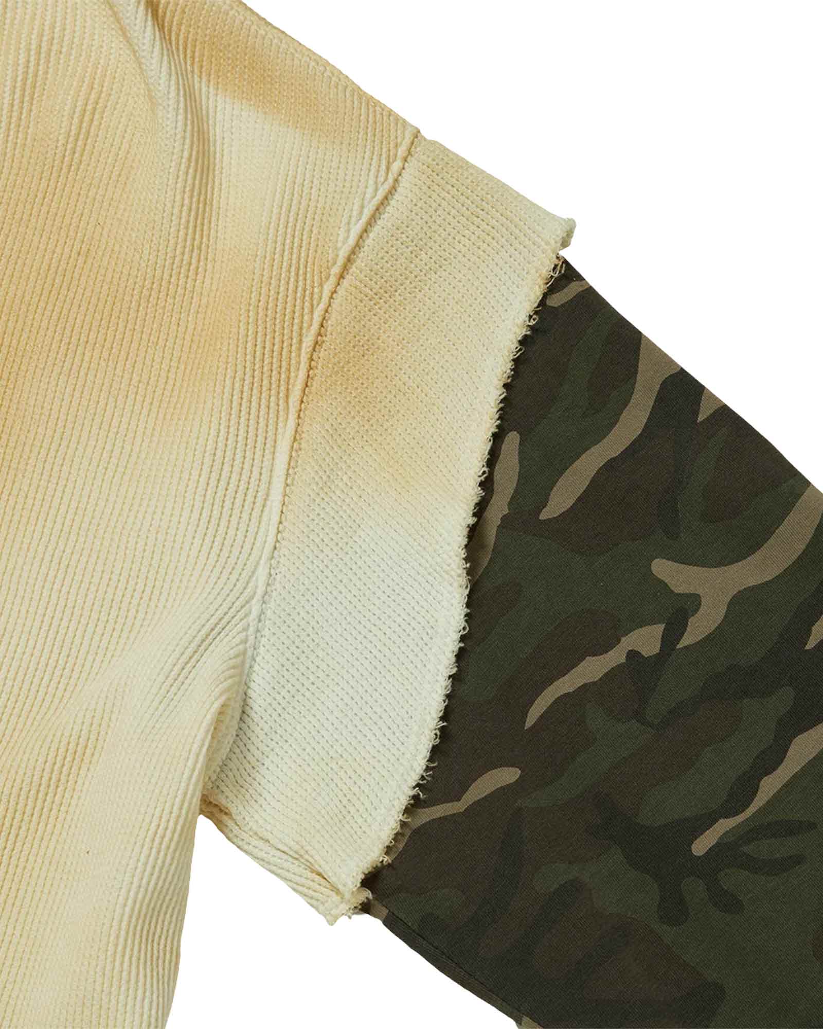 THUG CLUB・サグクラブ - L/S Tシャツ TC HELLFIRE LAYERED T-SHIRT / CAMO/WHITE