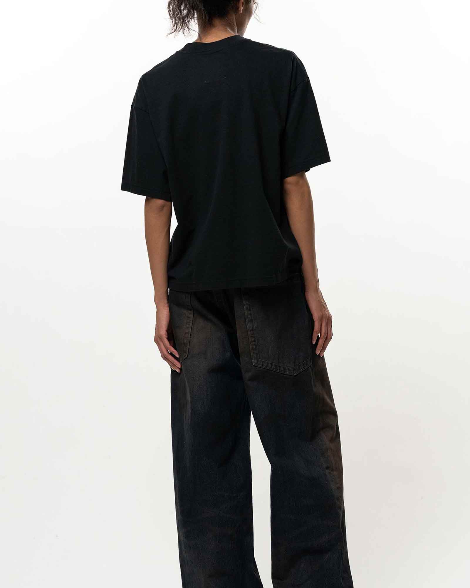 MIHARA YASUHIRO・Yasuhiro Mihara -  DON'T TAG ME. PRINTED TEE / BLACK