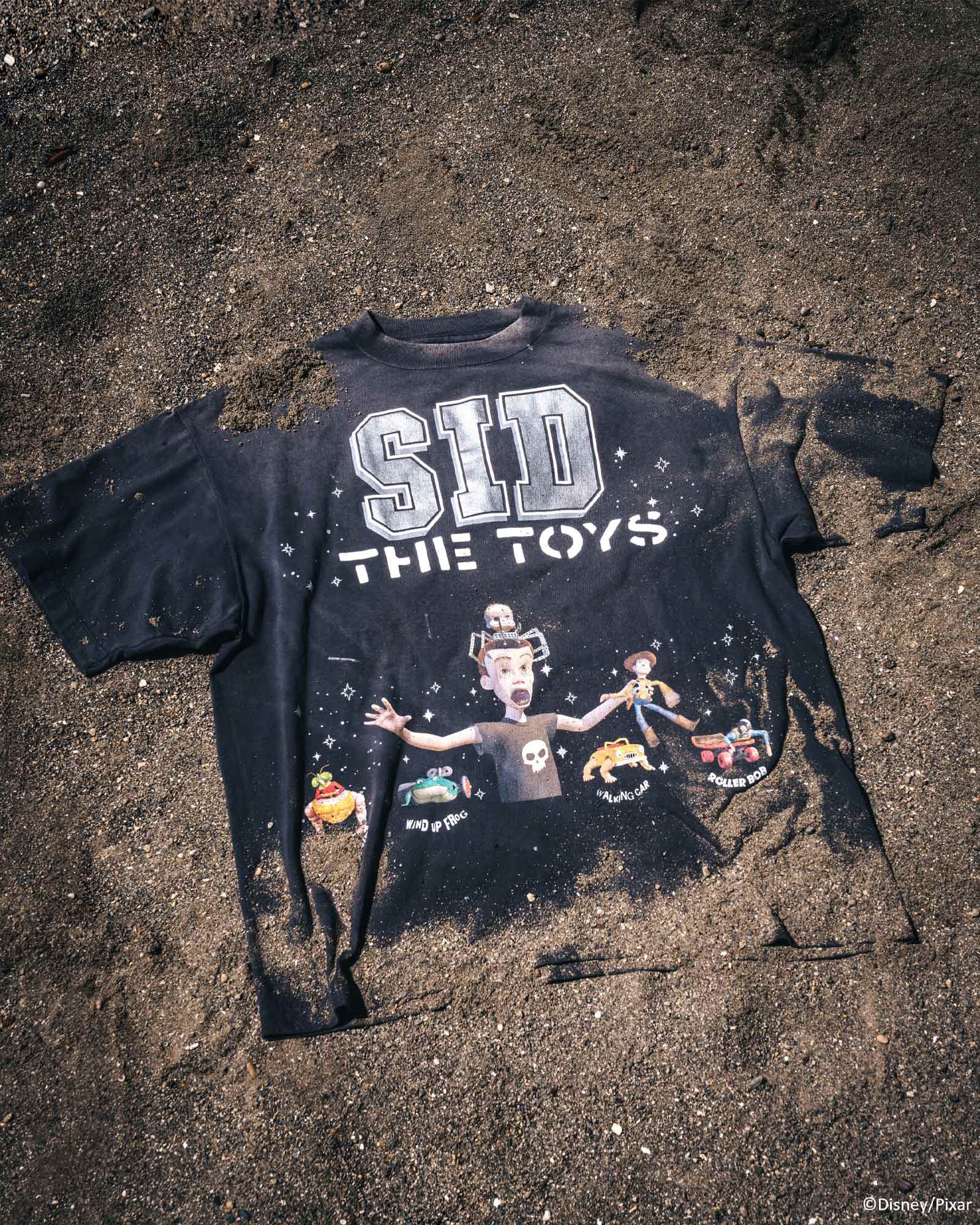 ©SAINT M××××××・圣迈克尔 -  PIXAR_SS T-SHIRT/SID / BLACK