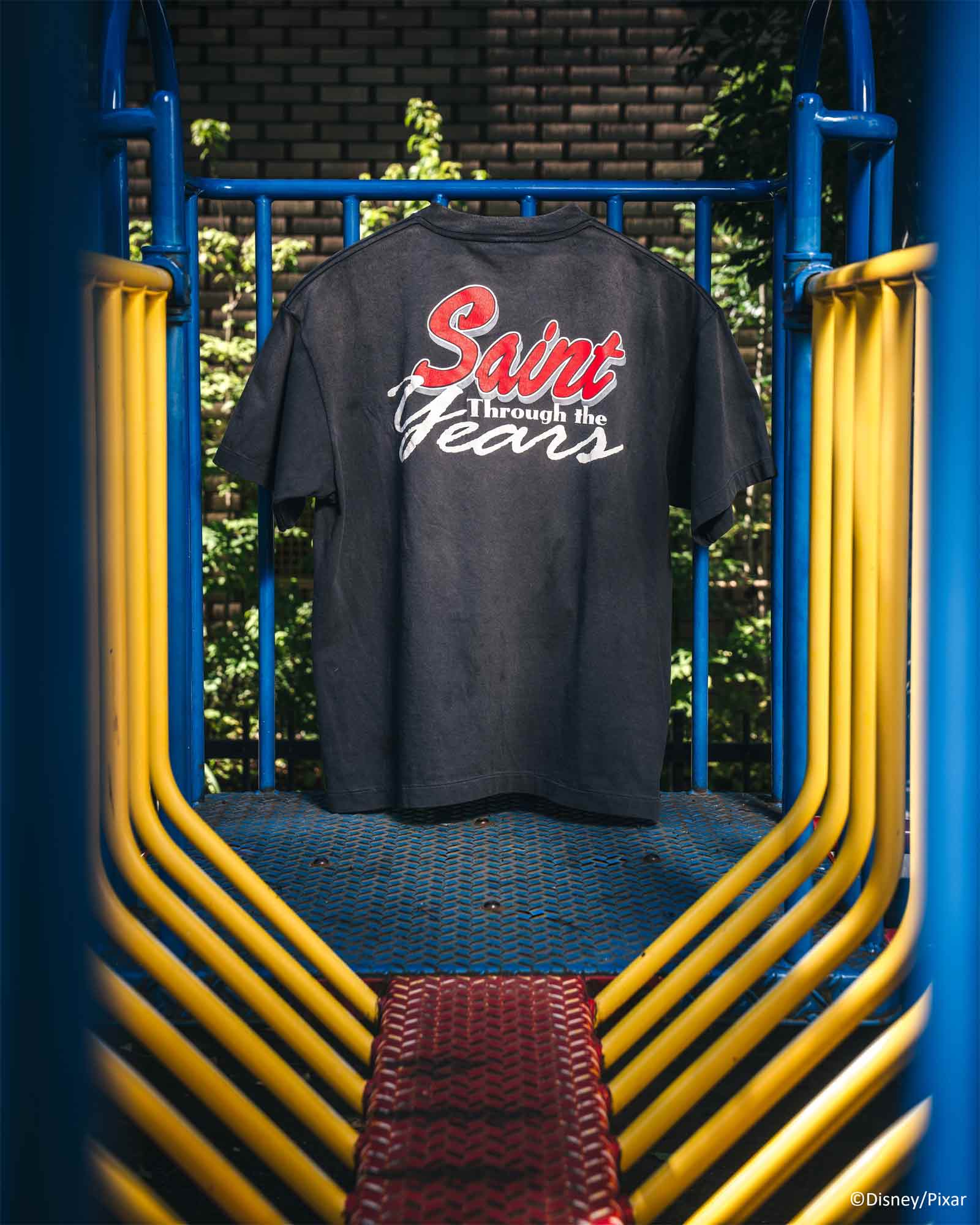 ©SAINT M××××××・圣迈克尔 -  PIXAR_SS T-SHIRT/SID / BLACK