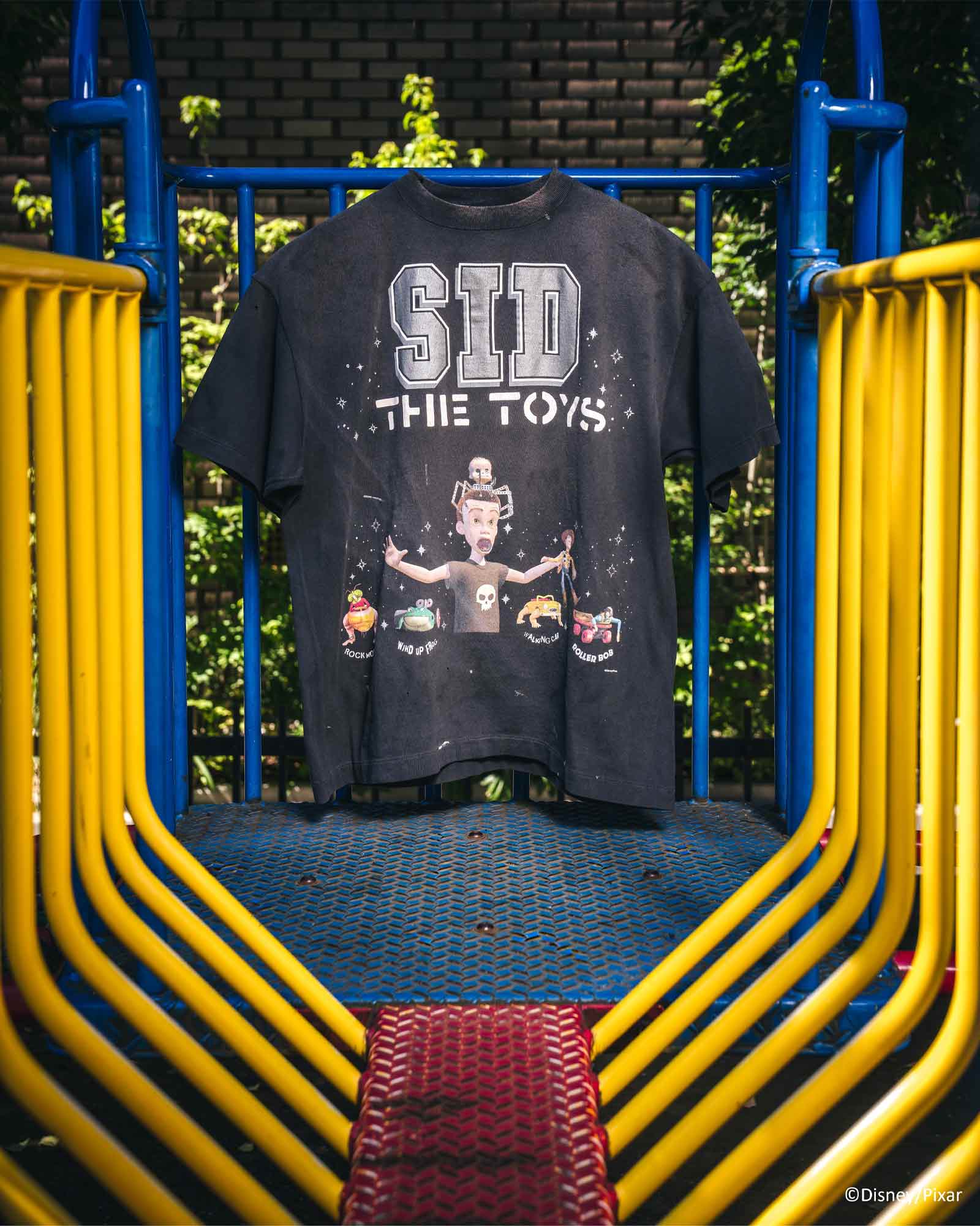 ©SAINT M××××××・圣迈克尔 -  PIXAR_SS T-SHIRT/SID / BLACK