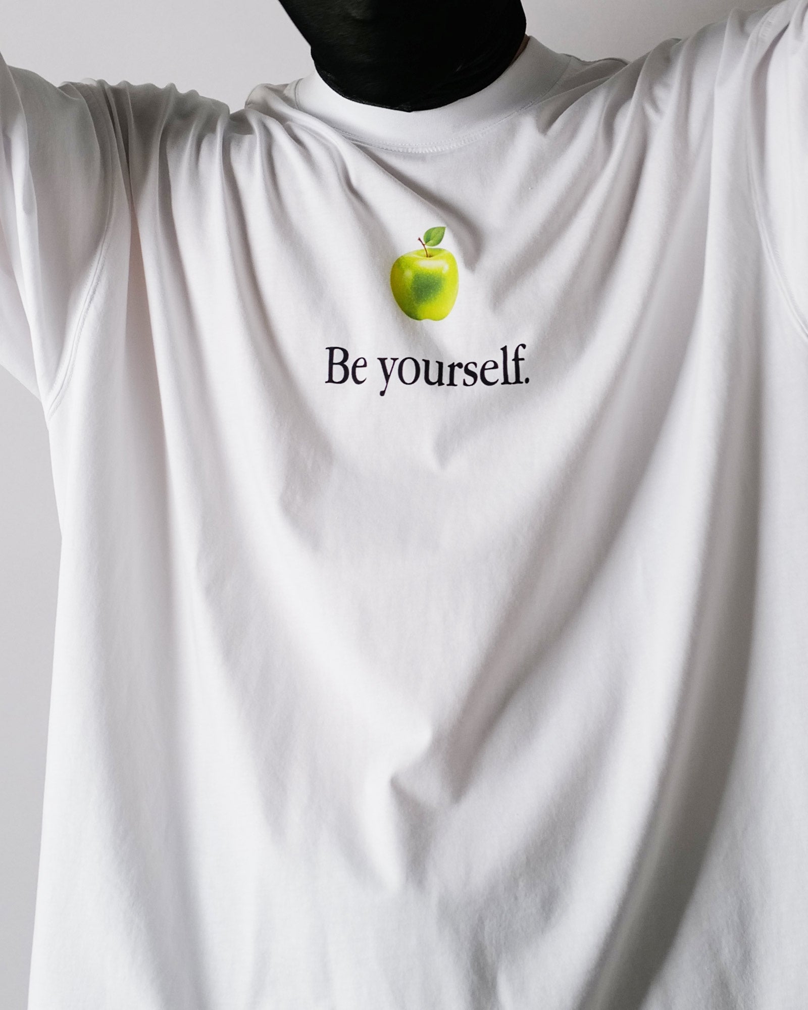 VETEMENTS・ヴェトモン - Tシャツ・カットソー BE YOURSELF OVERSIZED T-SHIRT / WHITE