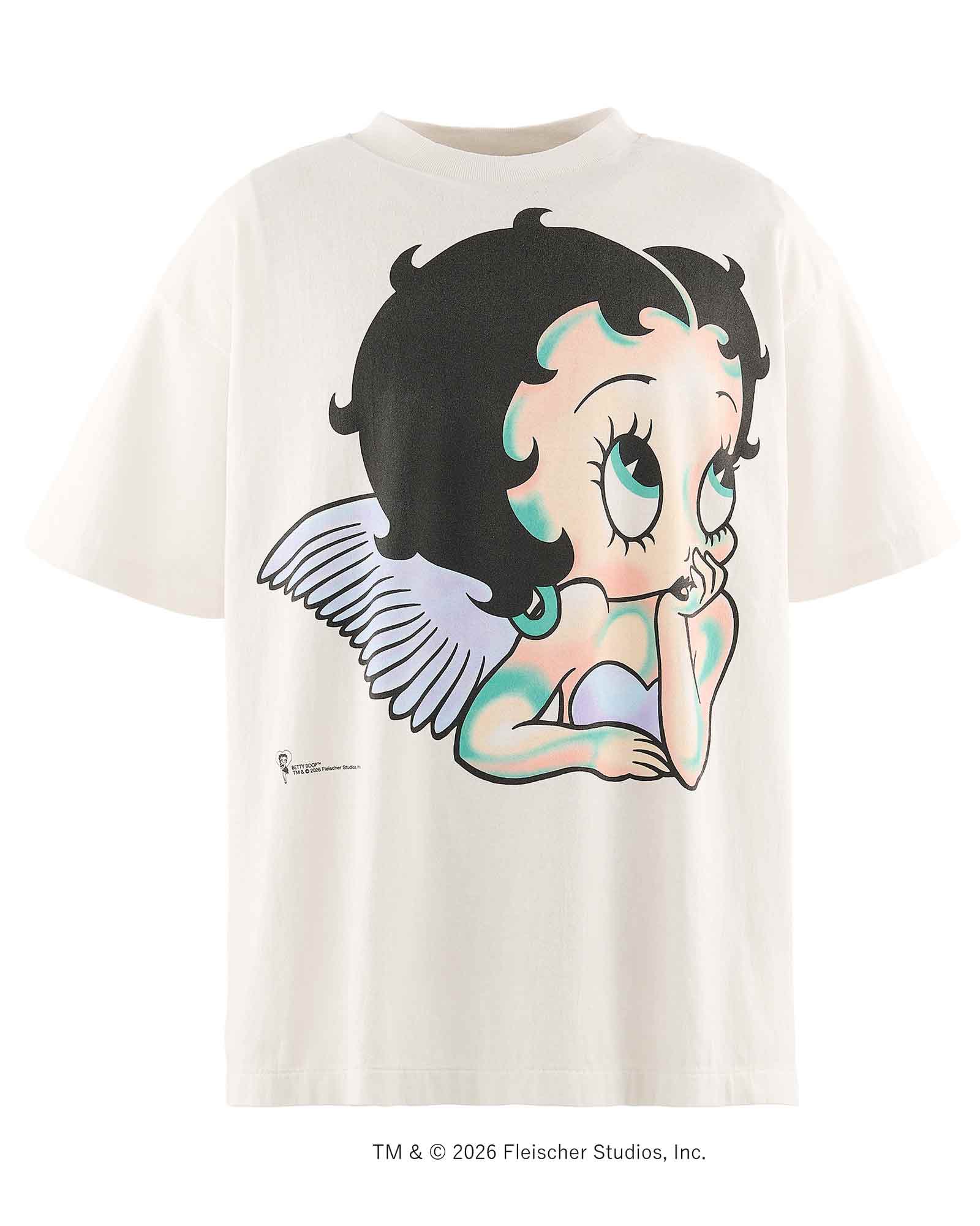 BTY_SS T-SHIRT/ANGEL / WHITE