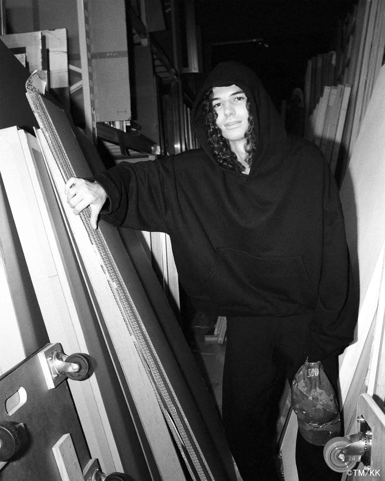 mononoke・made・モノノケメイド - パーカー・フーディ HOODIE/FLOWER / BLACK