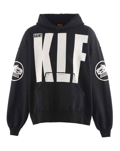 SAINT M×××××× (セントマイケル) AW25 KLF_HOODIE/KLF / BLACK