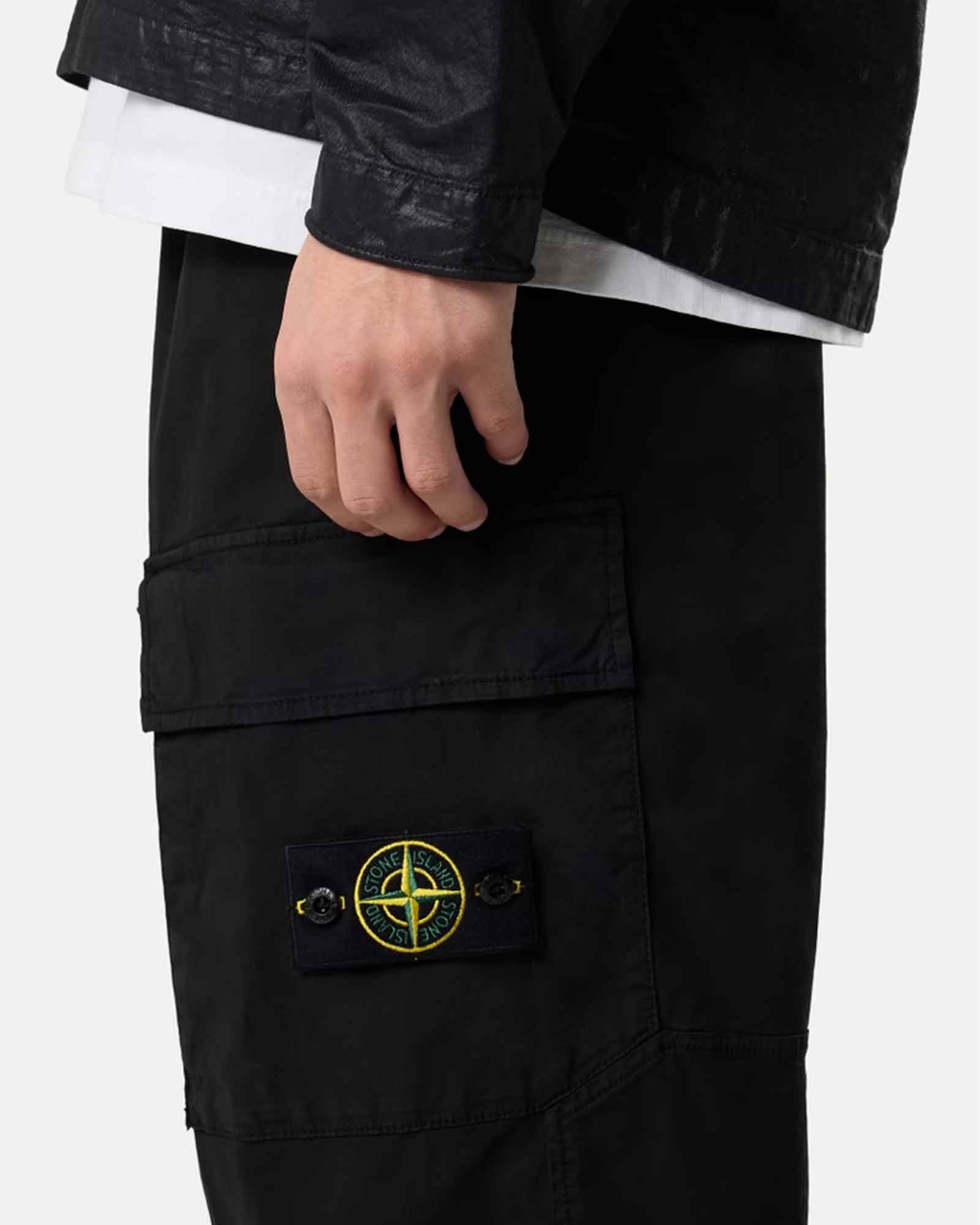 STONE ISLAND・ストーンアイランド - トラウザーズ TROUSERS / BLACK