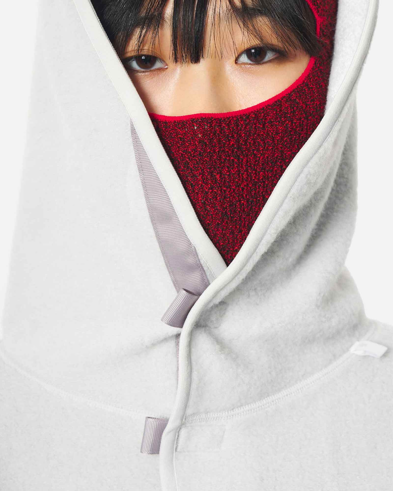 Goldwin 0・ゴールドウイン ゼロ - パーカー・フーディ WOOL FLEECE HOODIE / NATURAL GRAY