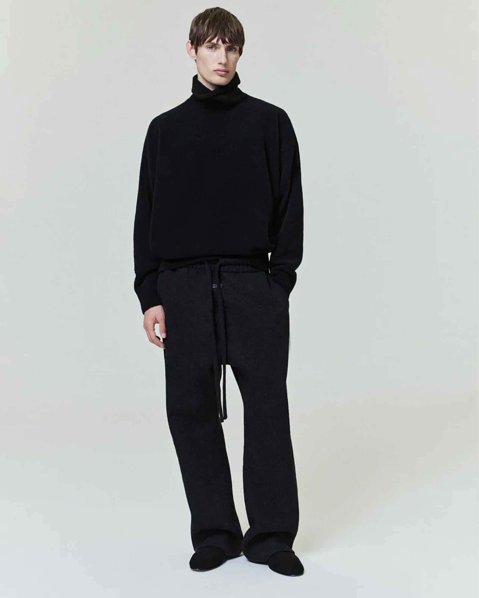 FEAR OF GOD・フィア オブ ゴット - ニット・セーター HIGHNECK SWEATER / BLACK