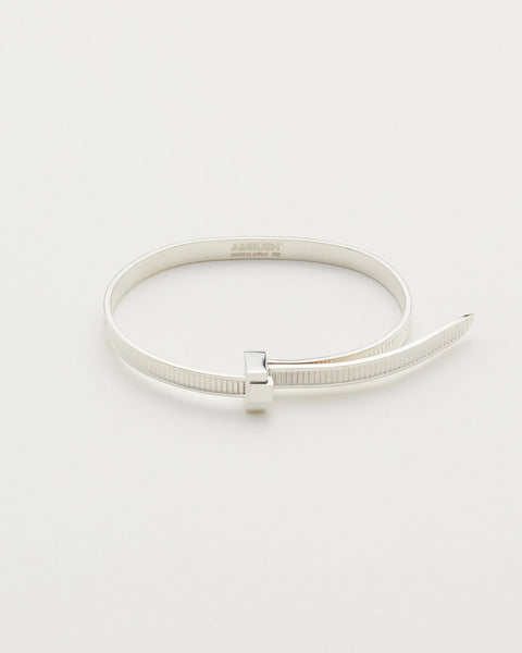 AMBUSH ブレスレット&指輪　セット　シルバー AMBUSH(アンブッシュ)「 ZIP TIE BRACELET / SILVER 」 | Detail
