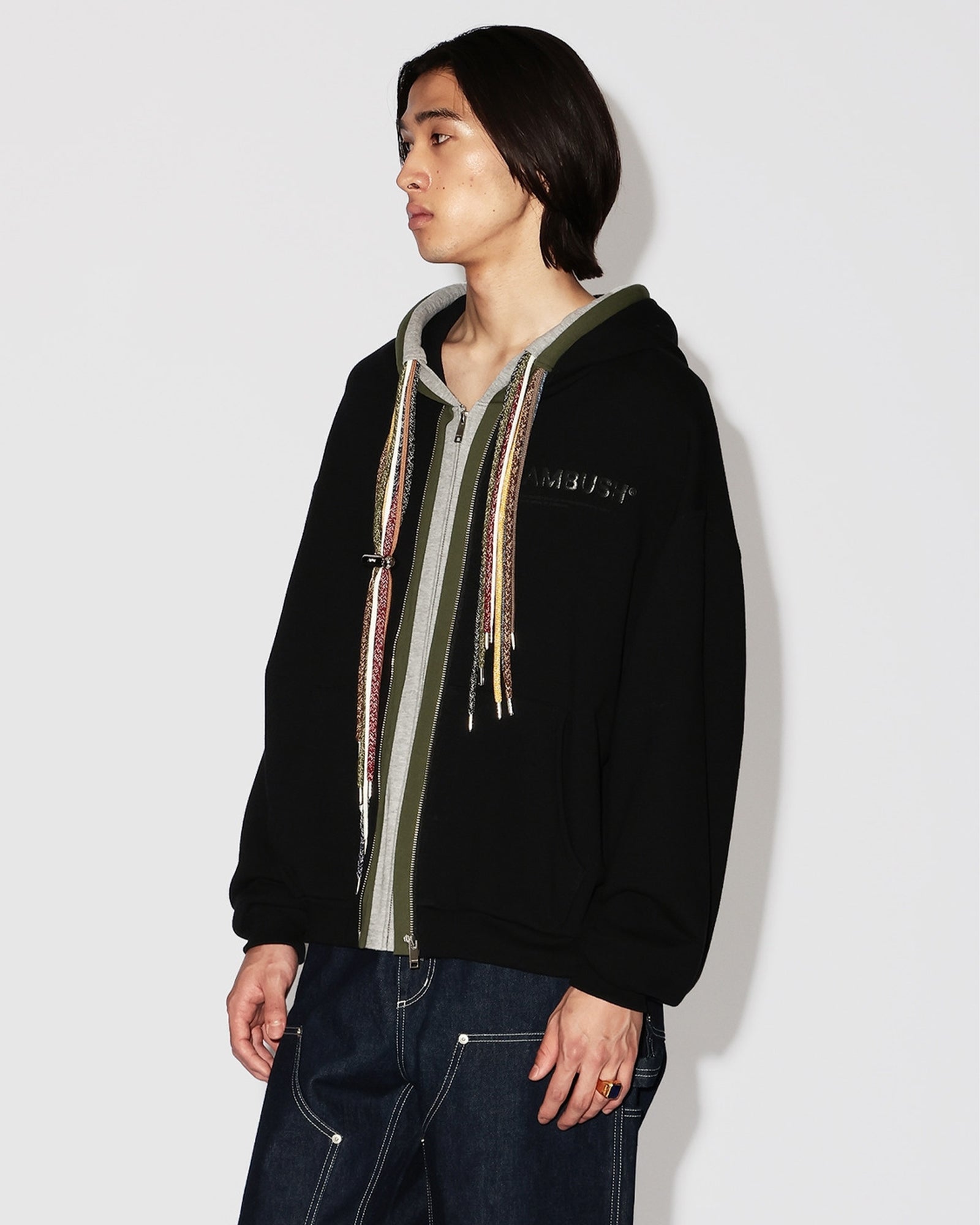 AMBUSH・アンブッシュ - パーカー・フーディ MULTI CODE HOODIE / BLACK
