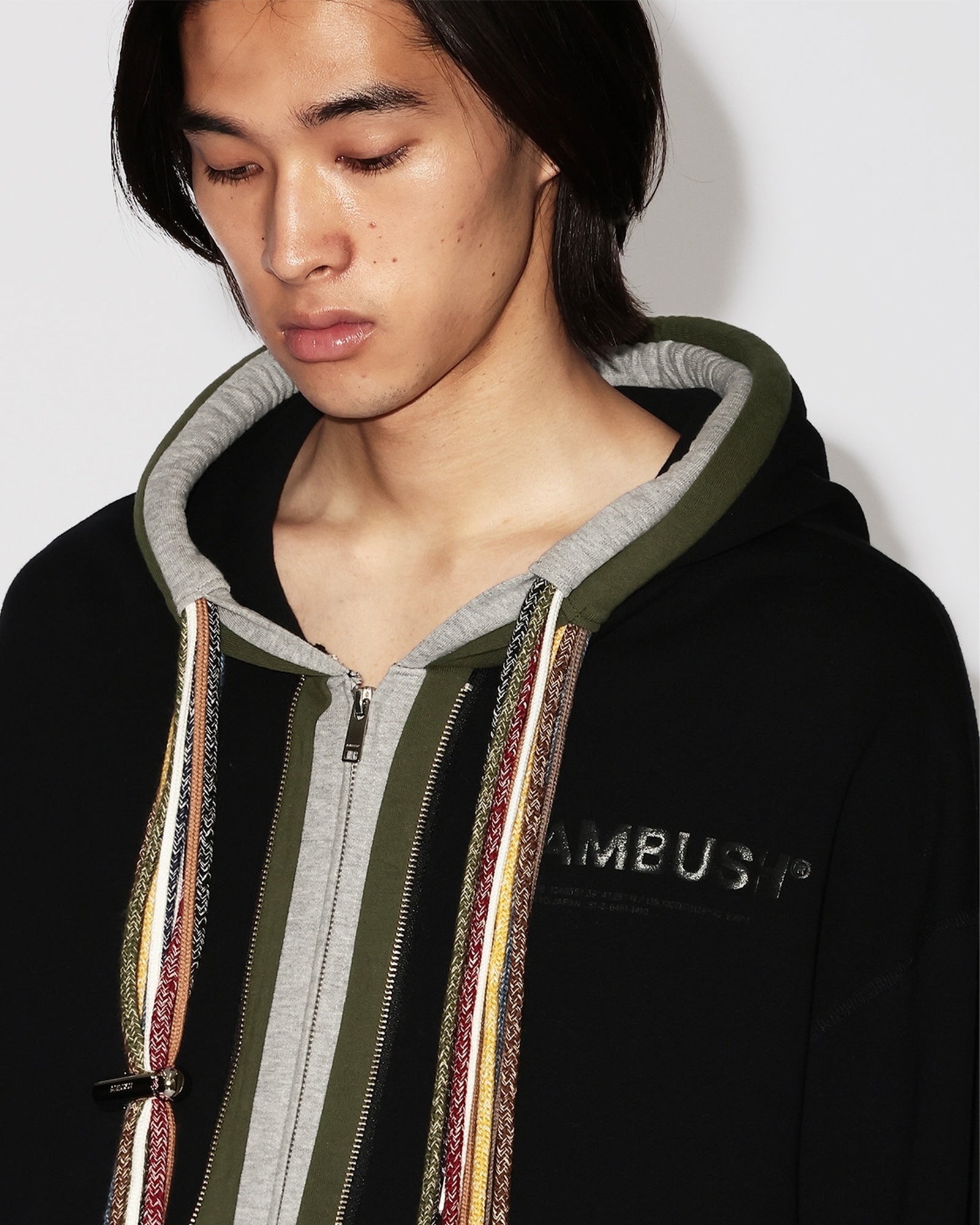 AMBUSH・アンブッシュ - パーカー・フーディ MULTI CODE HOODIE / BLACK