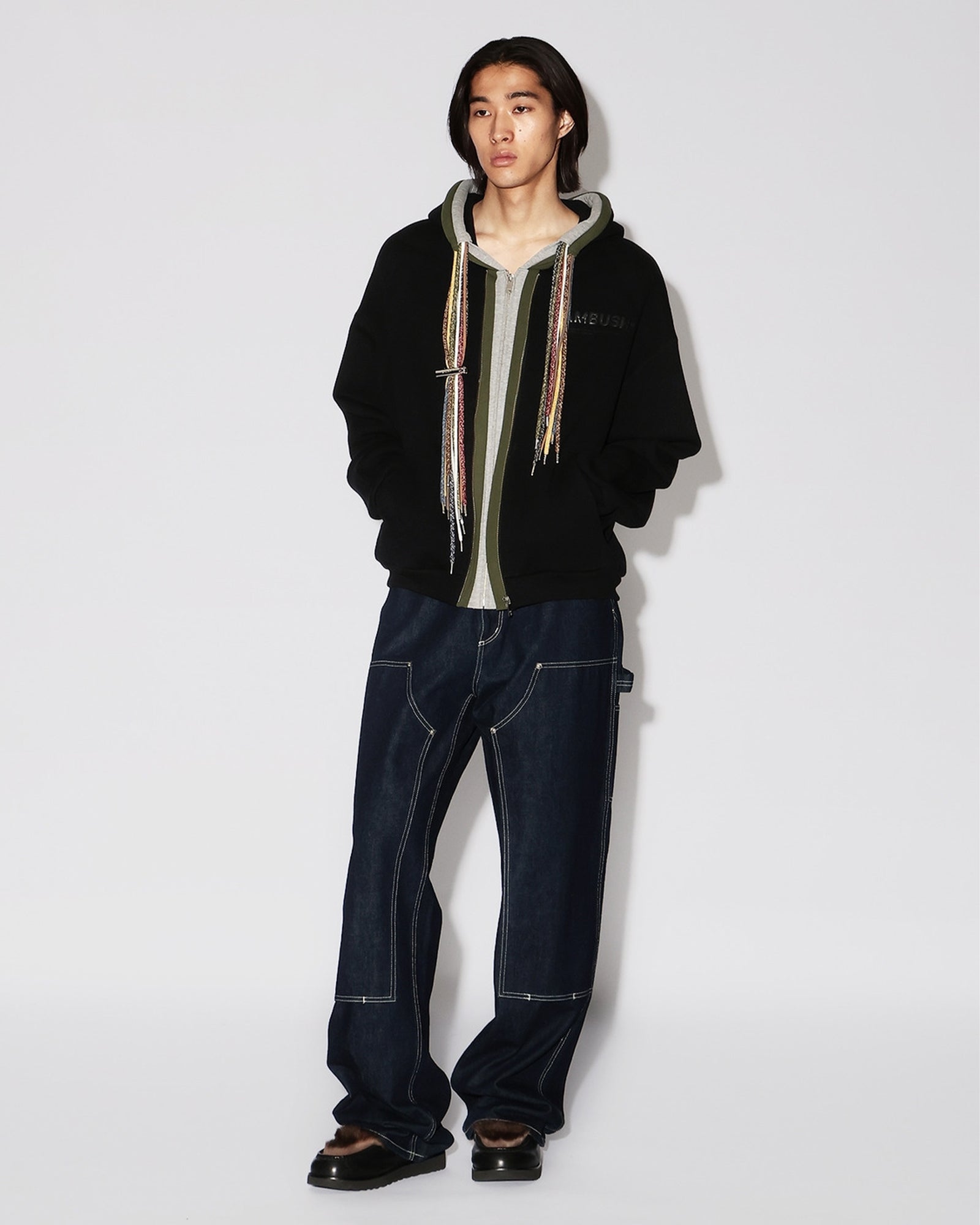 AMBUSH・アンブッシュ - パーカー・フーディ MULTI CODE HOODIE / BLACK