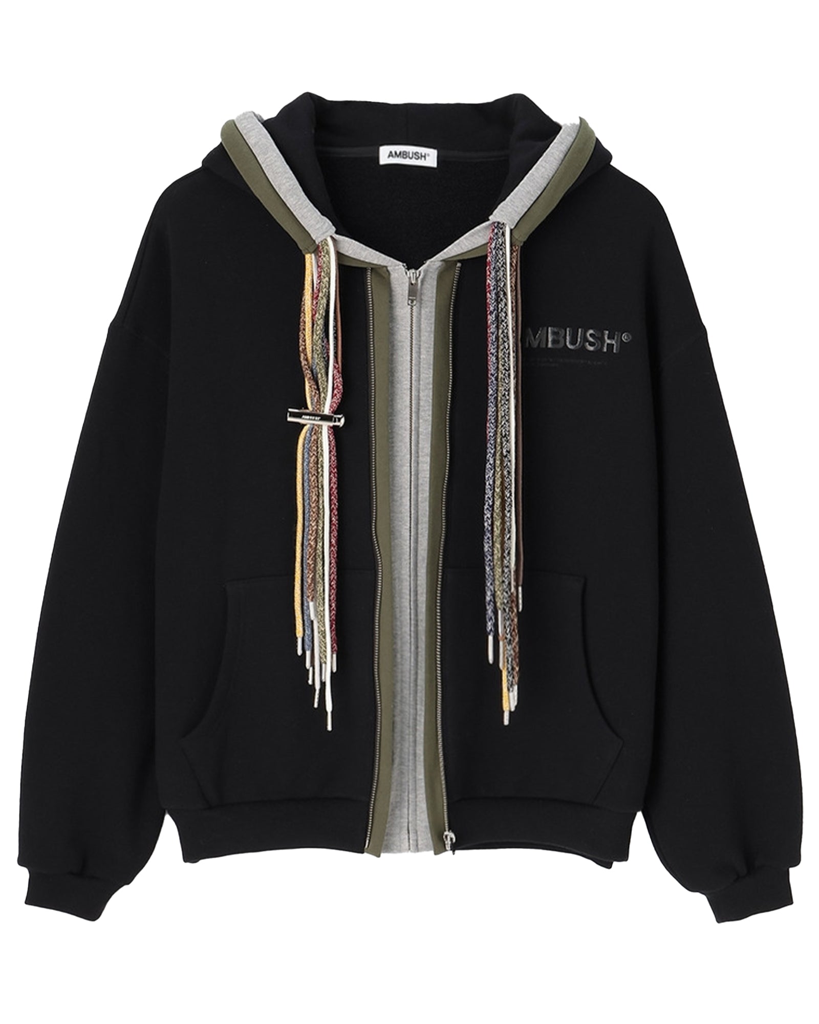 AMBUSH・アンブッシュ - パーカー・フーディ MULTI CODE HOODIE / BLACK