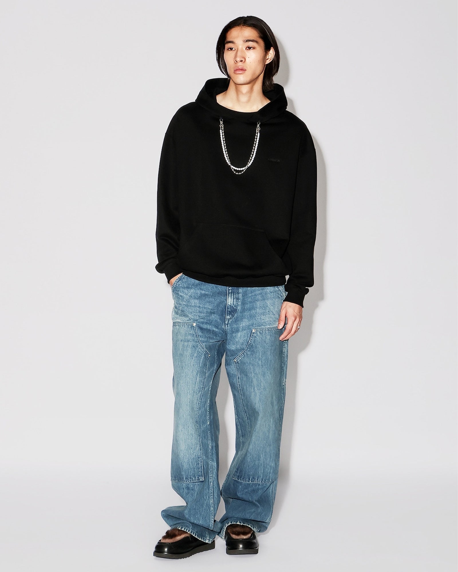 AMBUSH・アンブッシュ - パーカー・フーディ BALLCHAIN HOODIE / BLACK