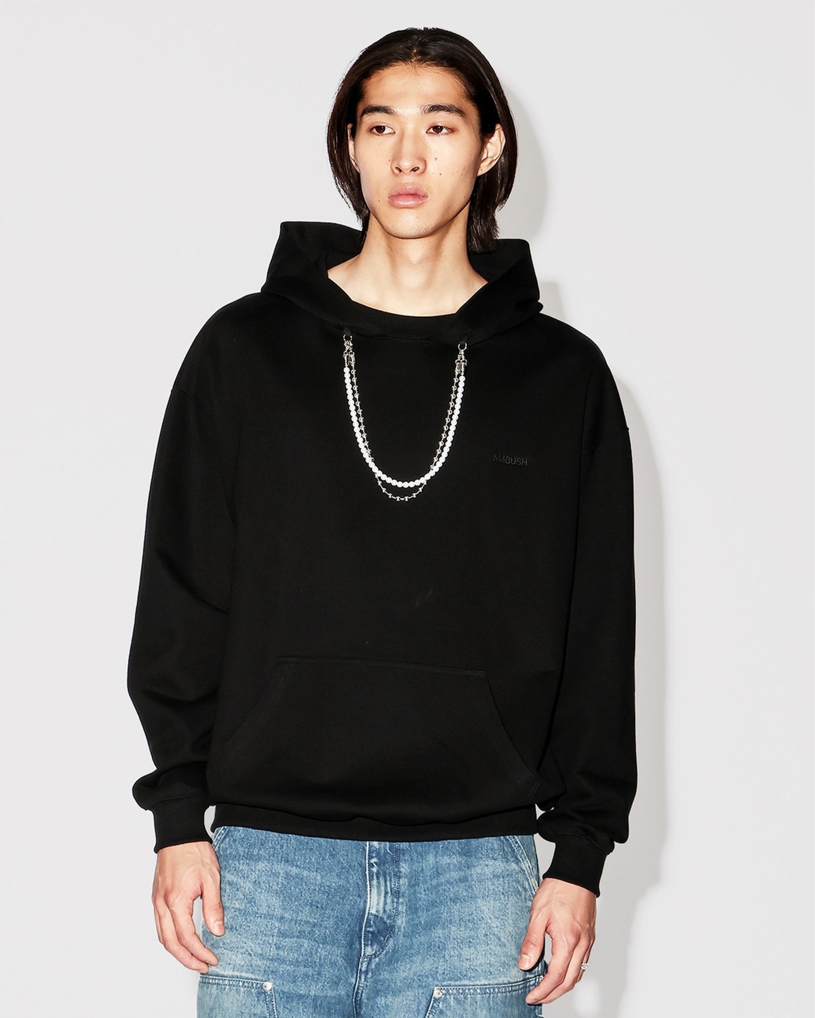 AMBUSH・アンブッシュ - パーカー・フーディ BALLCHAIN HOODIE / BLACK