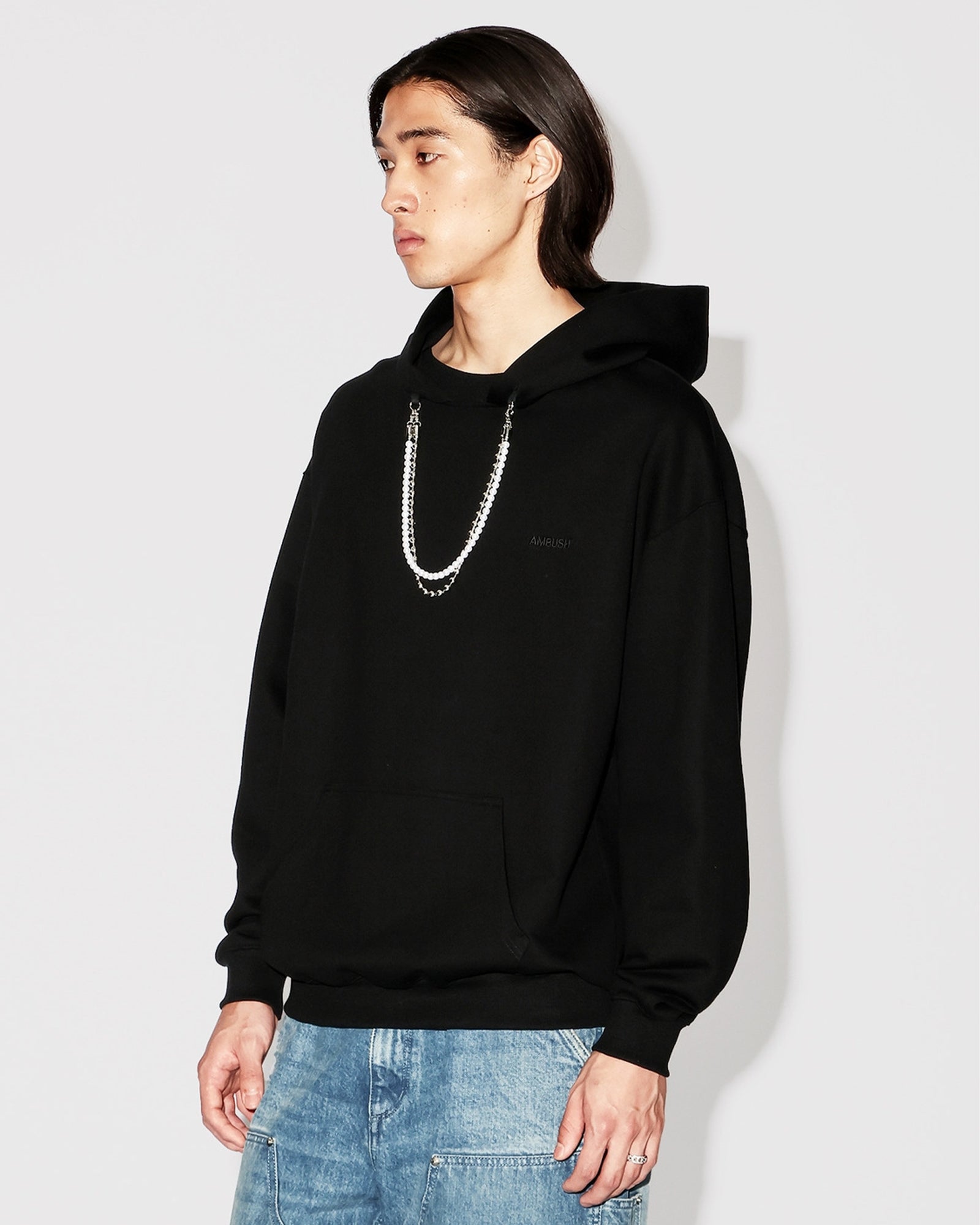 AMBUSH・アンブッシュ - パーカー・フーディ BALLCHAIN HOODIE / BLACK