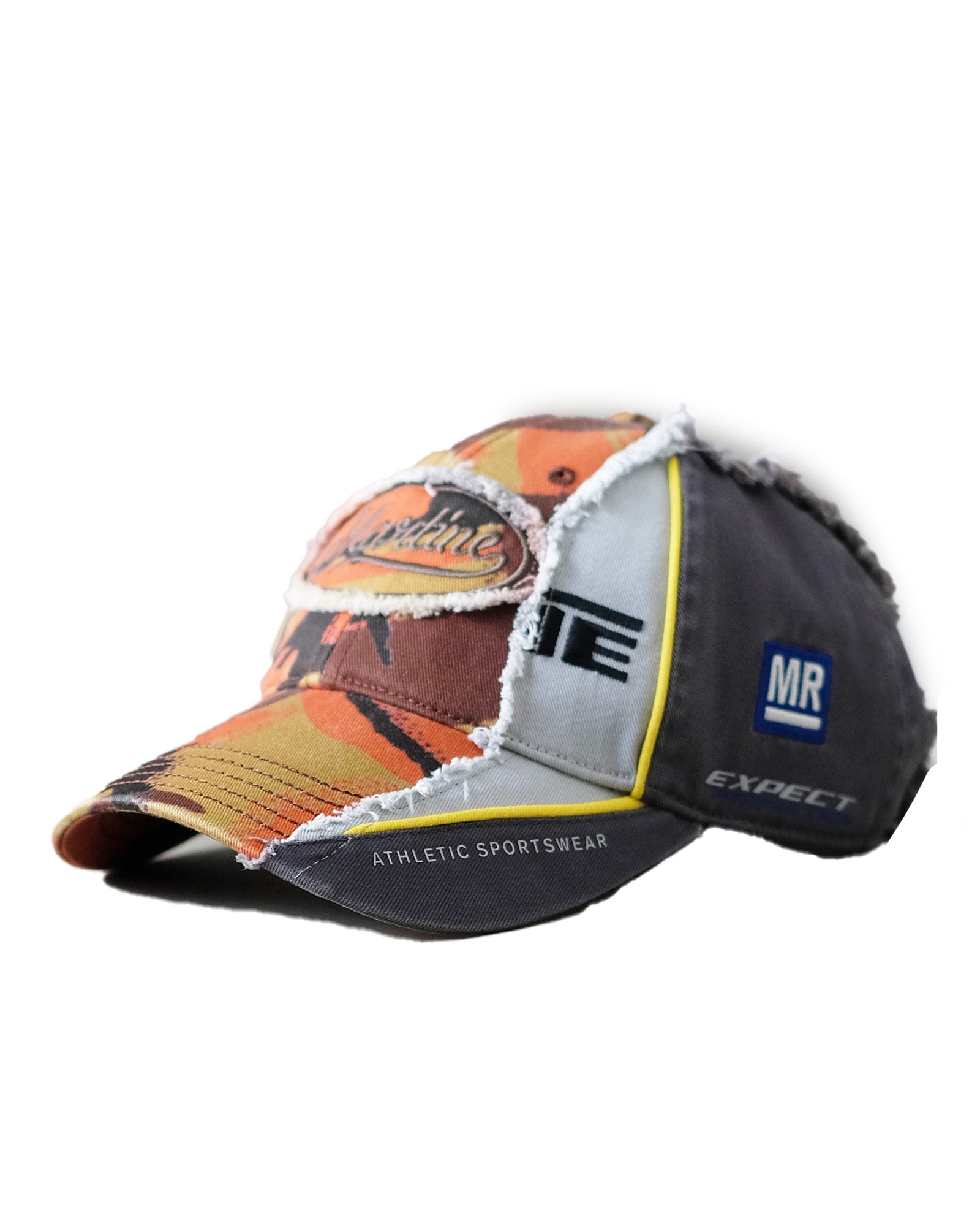 Martine Rose・マーティンローズ - キャップ COLLAGE CAP / ORANGE