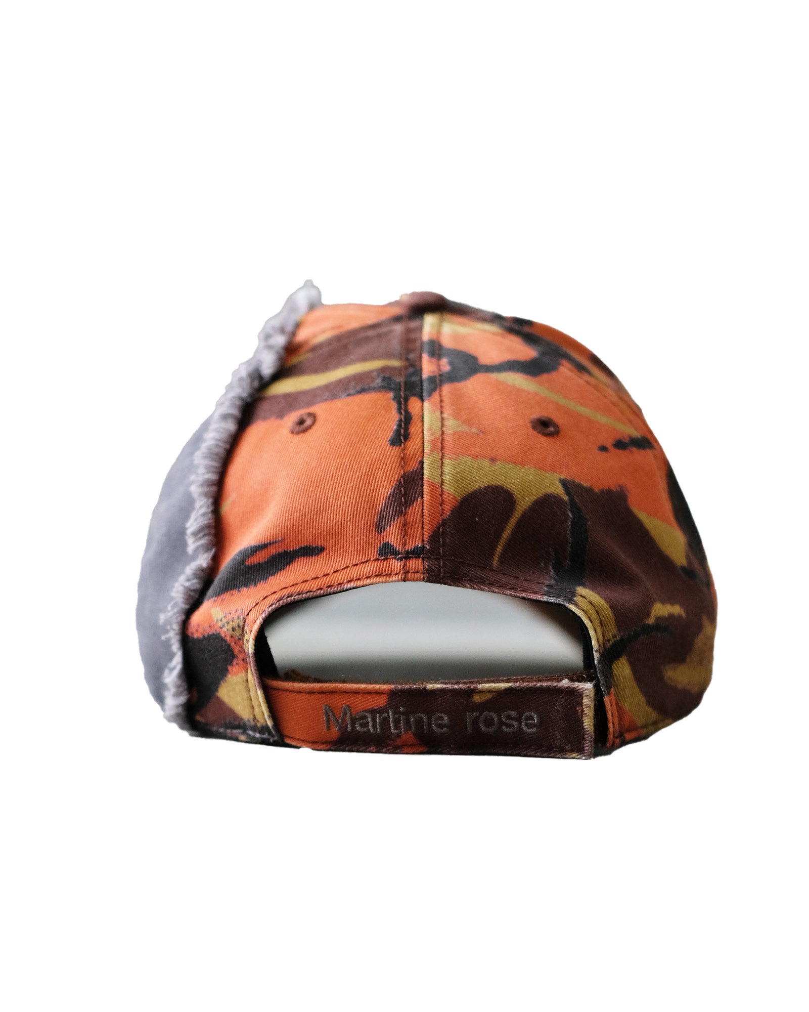 Martine Rose・マーティンローズ - キャップ COLLAGE CAP / ORANGE