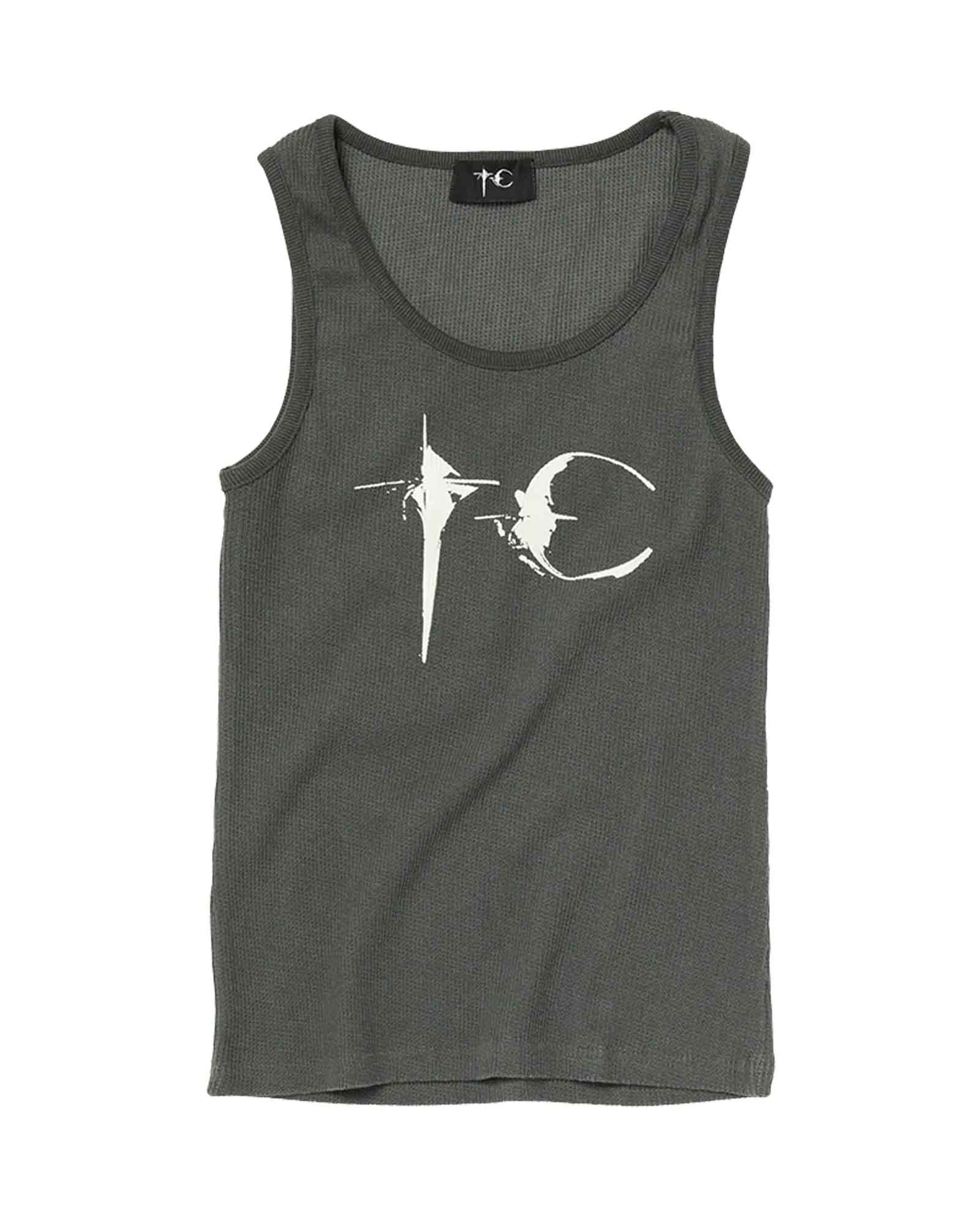 THUG CLUB・サグクラブ - Tシャツ・カットソー TC NOT EASY TANK TOP / BLACK