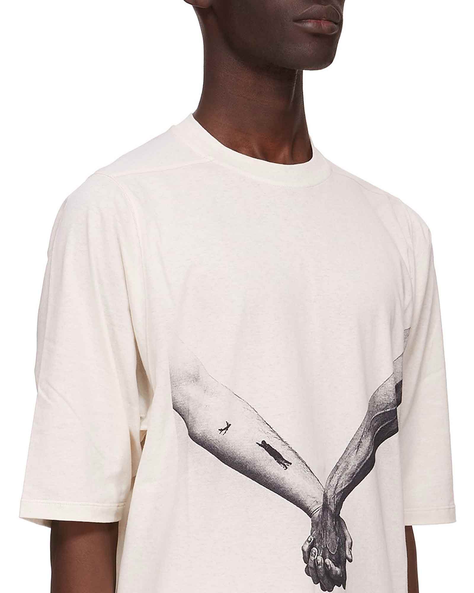 RICK OWENS・リック オウエンス - Tシャツ・カットソー JUMBO SS T / NATURAL