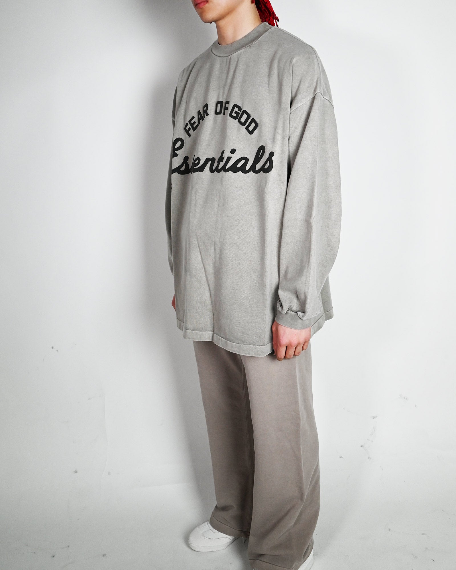 ESSENTIALS・エッセンシャルズ - L/S Tシャツ TRAINING 90'S LONG SLEEVE TEE / FADED SEAL