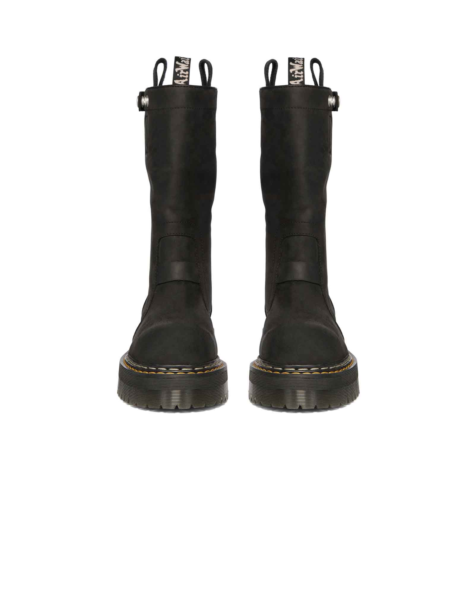 RICK OWENS・rick owens -  QUAD SOLE PULL ON BOOT / BLACK