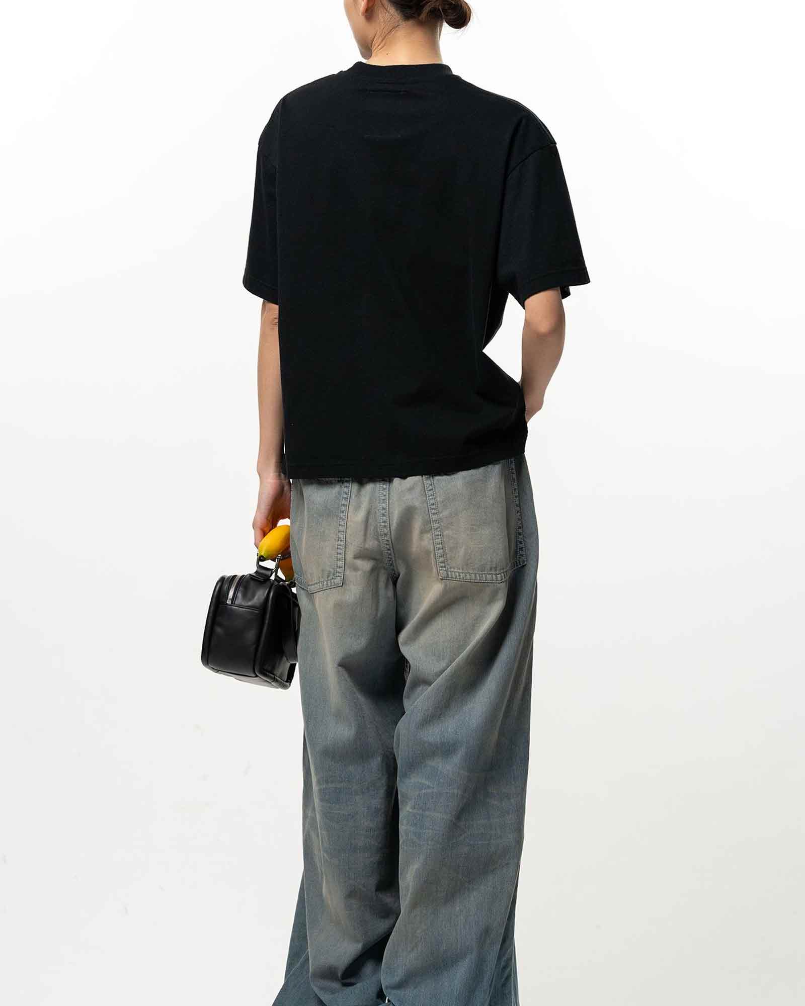 MIHARA YASUHIRO・Yasuhiro Mihara -  CAT PRINTED TEE / BLACK