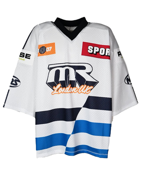 Martine Rose (マーティンローズ) SS26 OVERSIZED HOCKEY TOP / WHITE