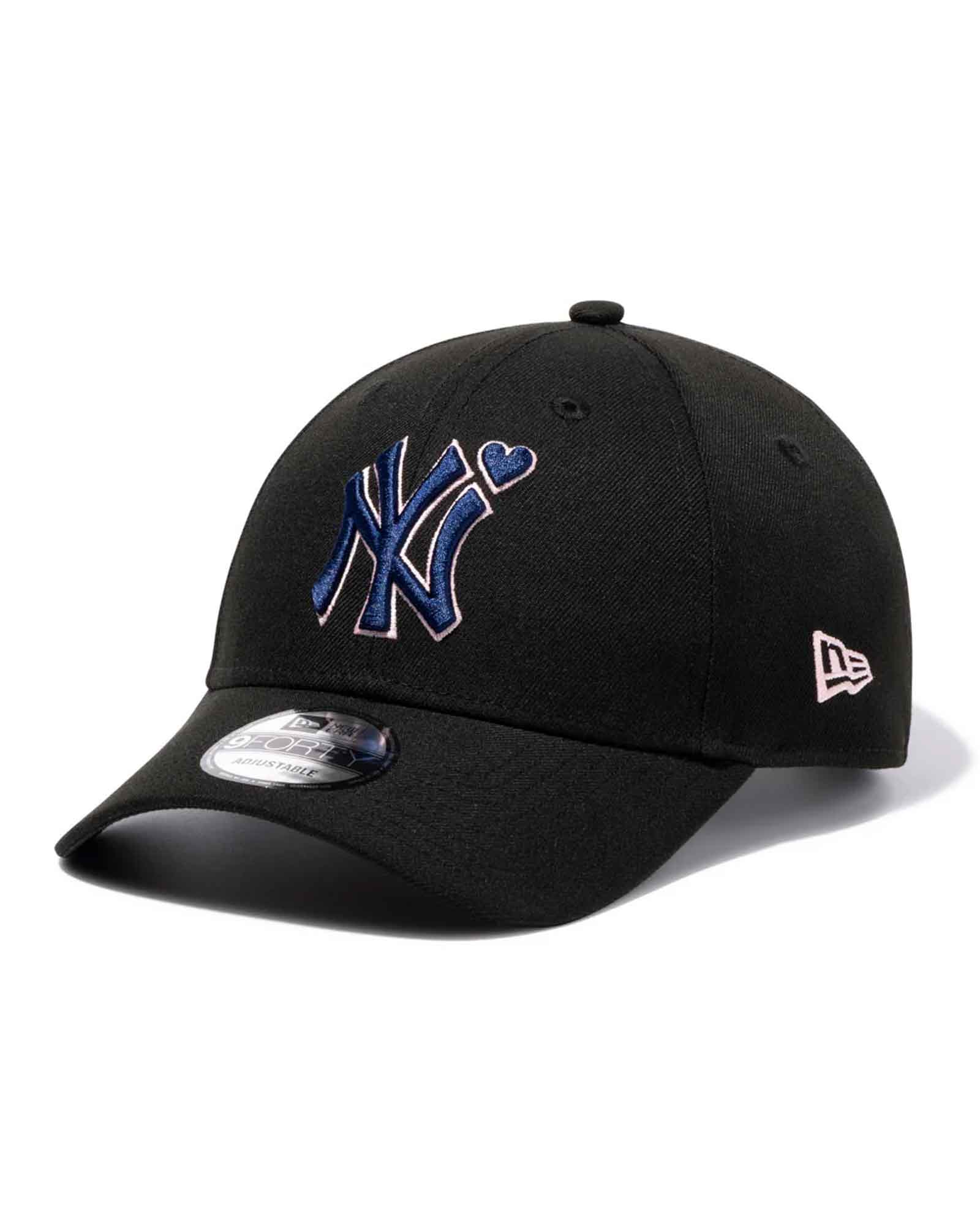 BASICKS・ベイシックス - キャップ 9FORTY TM NEW YORK YANKEES CAP / BLACK×NAVY×PINK