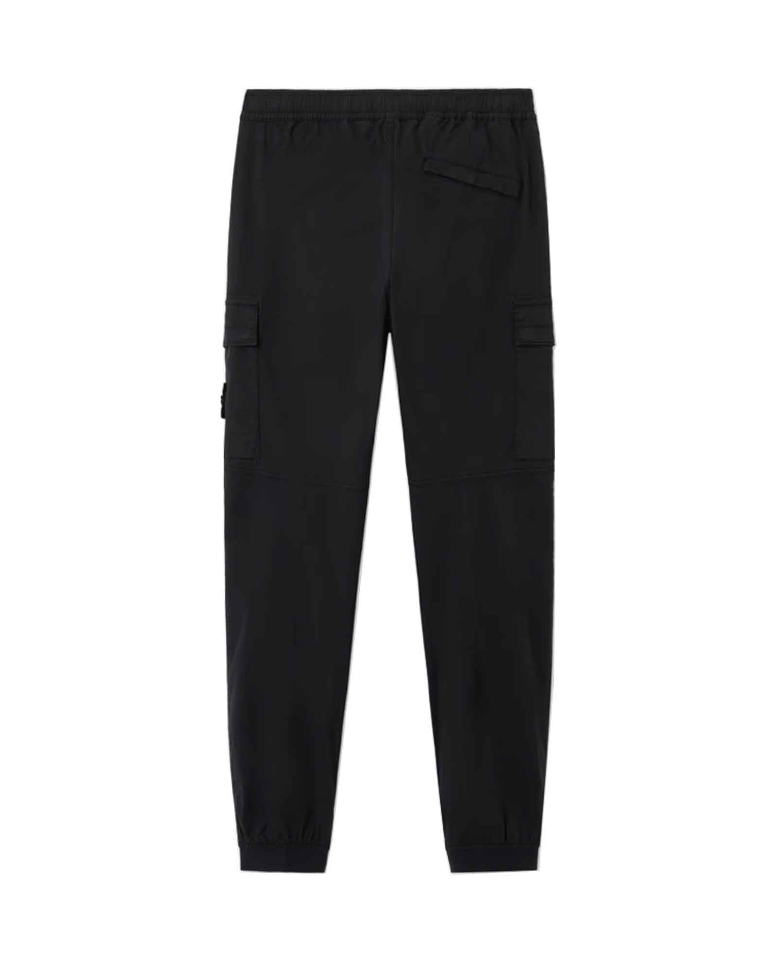 STONE ISLAND (ストーンアイランド) SS26 TROUSERS 26SS-35 / BLACK