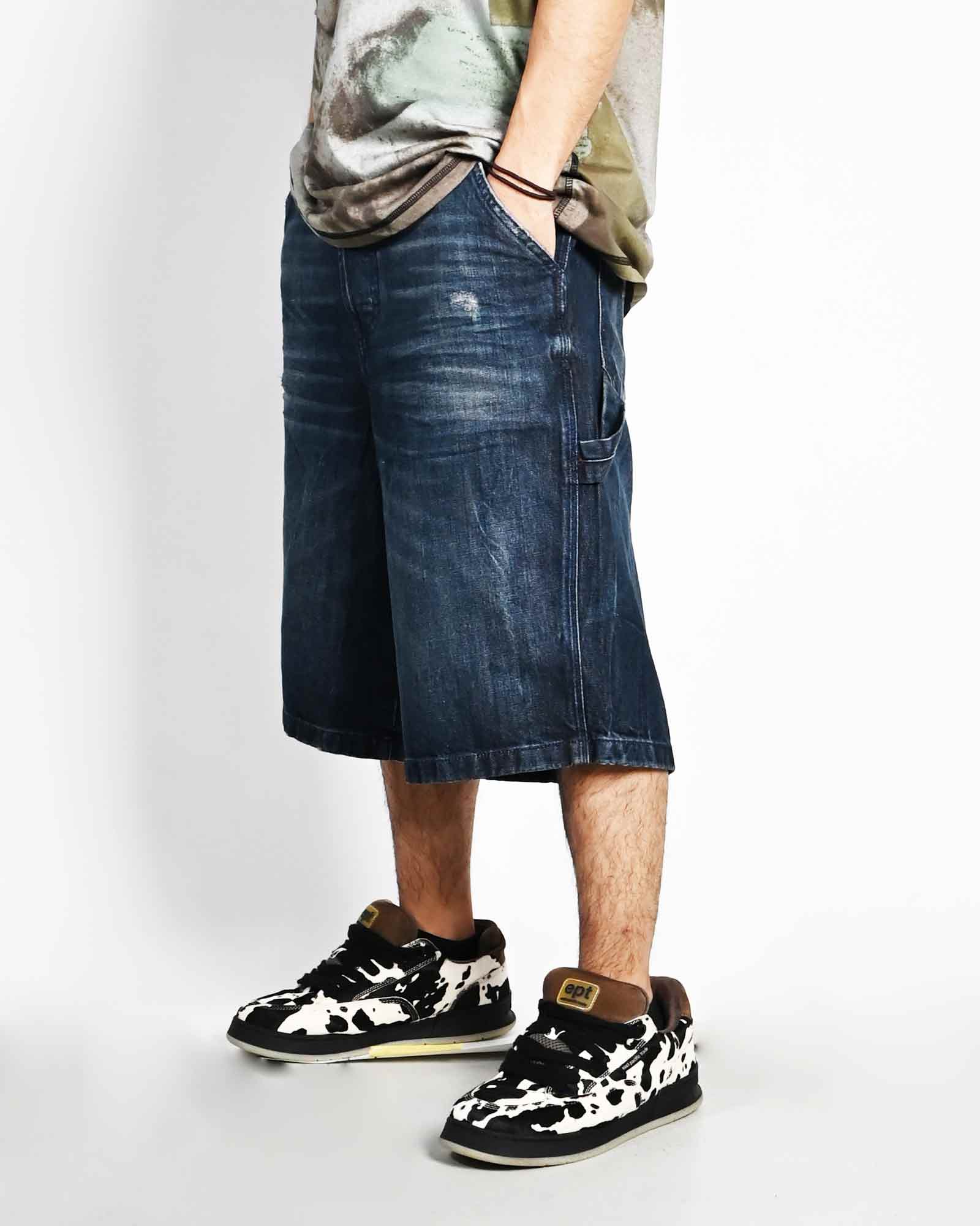 DIESEL・ディーゼル - デニムパンツ D-LIVERY-W-SHORT / INDIGO