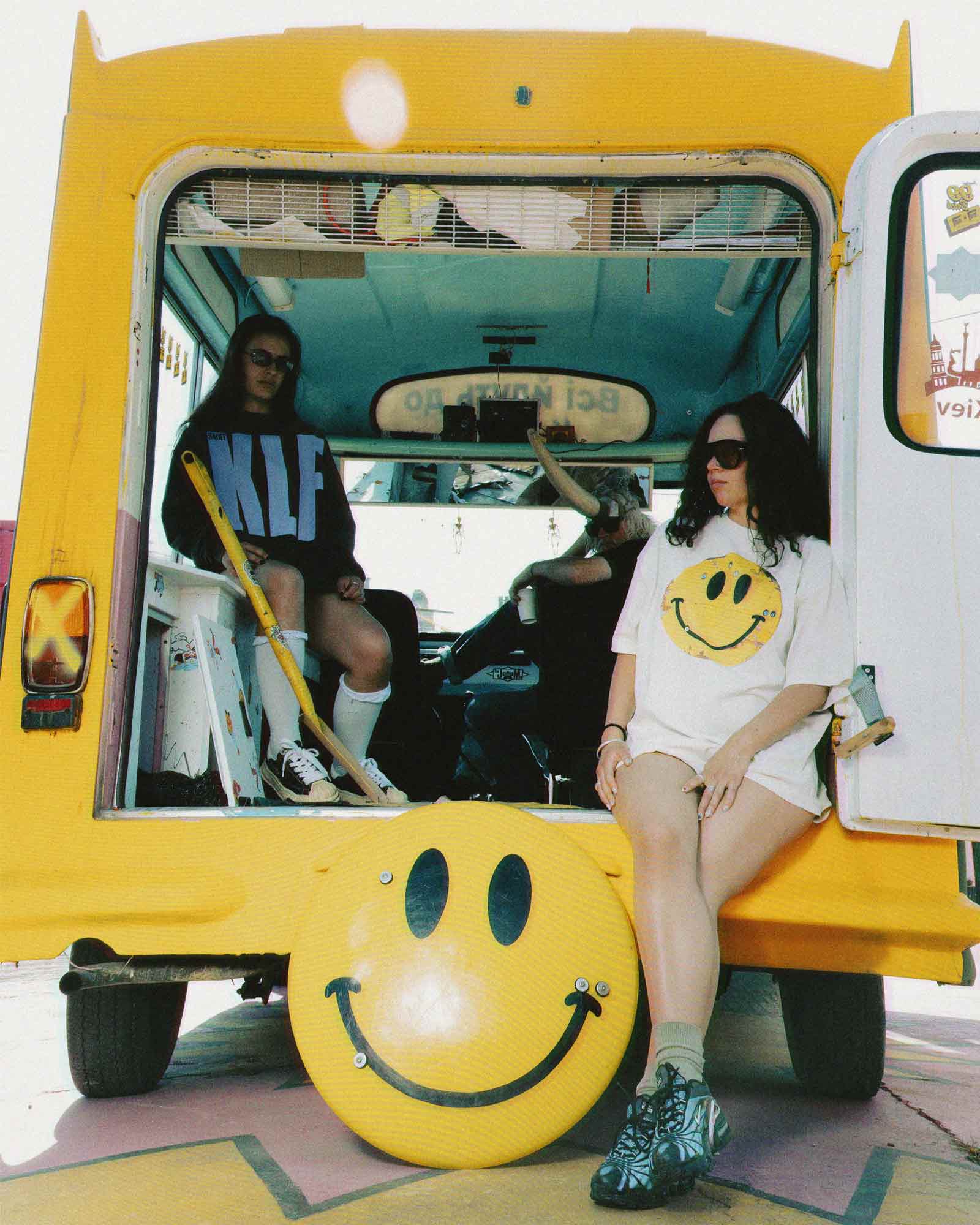 ©SAINT M××××××・saint michael -  KLF_SS TEE/SMILE / WHITE