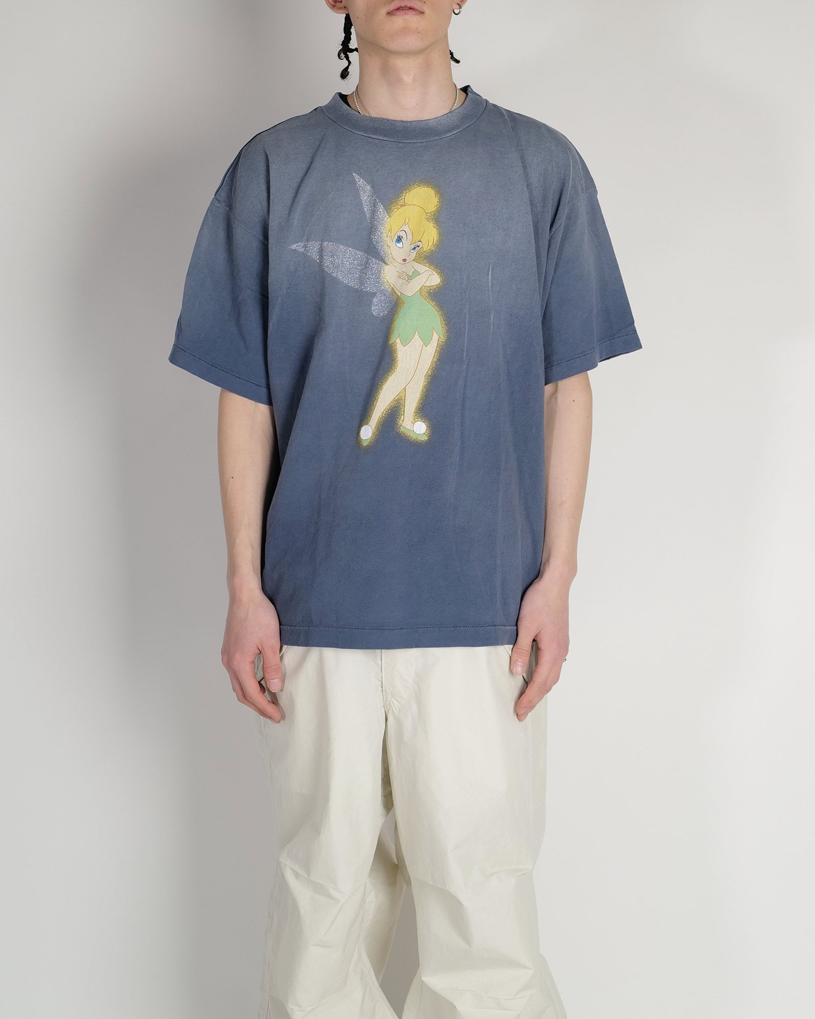 ©SAINT M××××××・セントマイケル - Tシャツ・カットソー DSN_SS T-SHIRT/TINKER BELL / NAVY