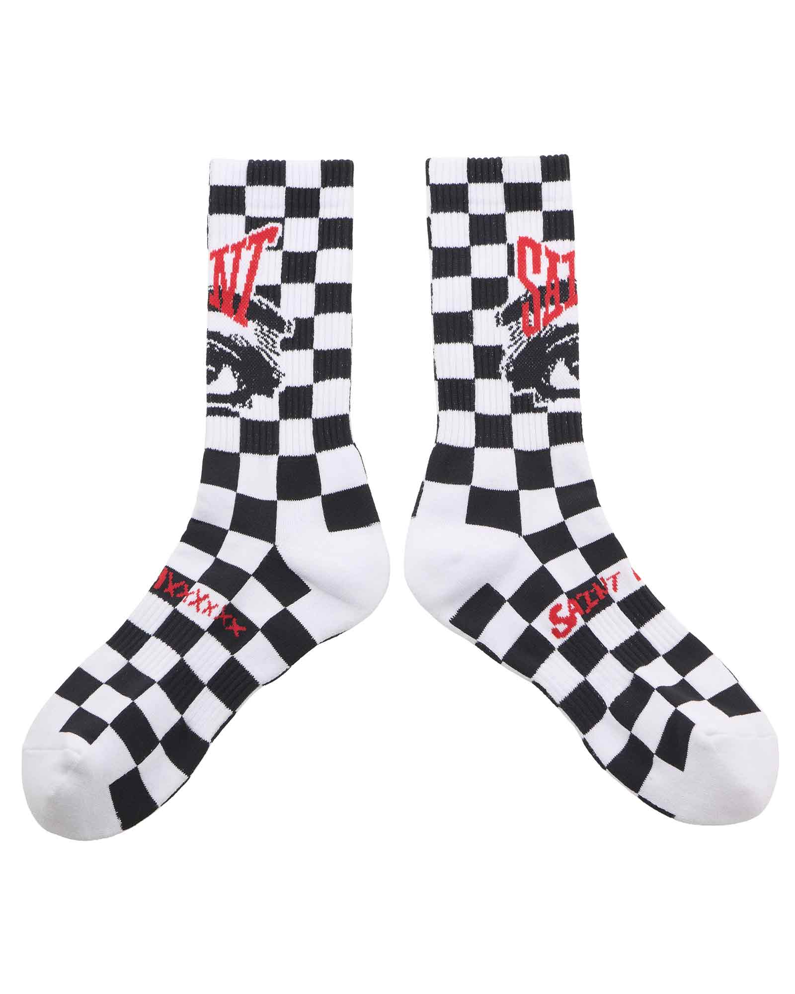 SOCKS/EYE / BLACK+WHITE