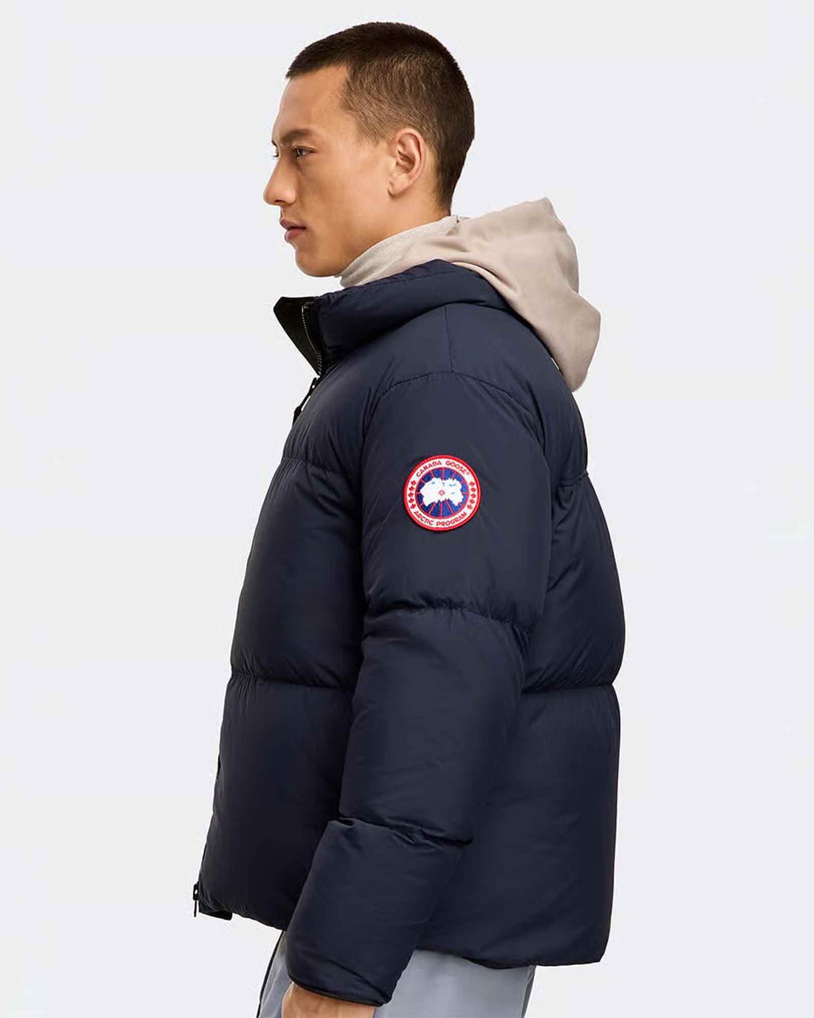 CANADA GOOSE・カナダグース - ダウンジャケット LAWRENCE PUFFER JACKET / ATLANTIC NAVY