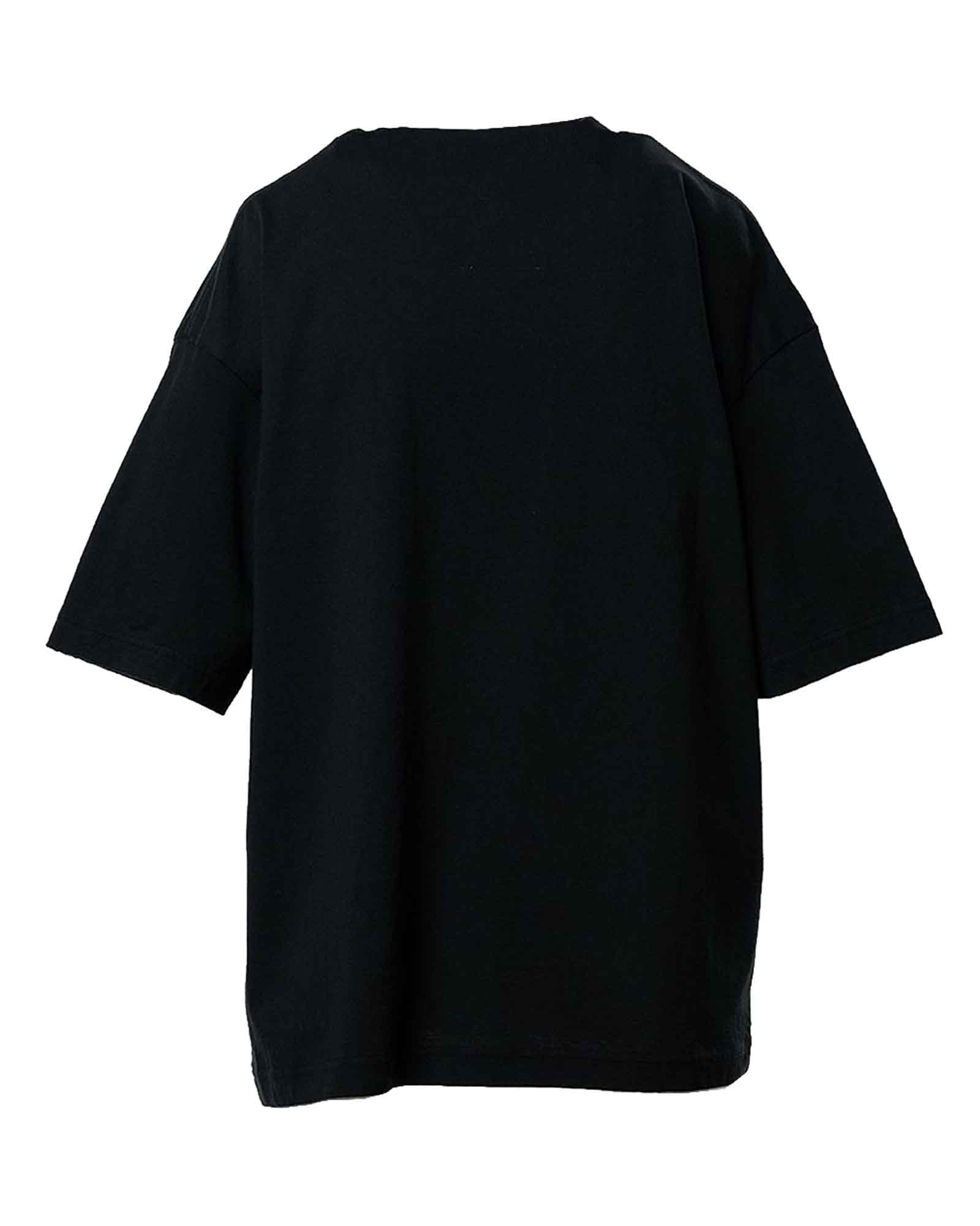 MIHARA YASUHIRO・Yasuhiro Mihara -  CAT PRINTED TEE / BLACK