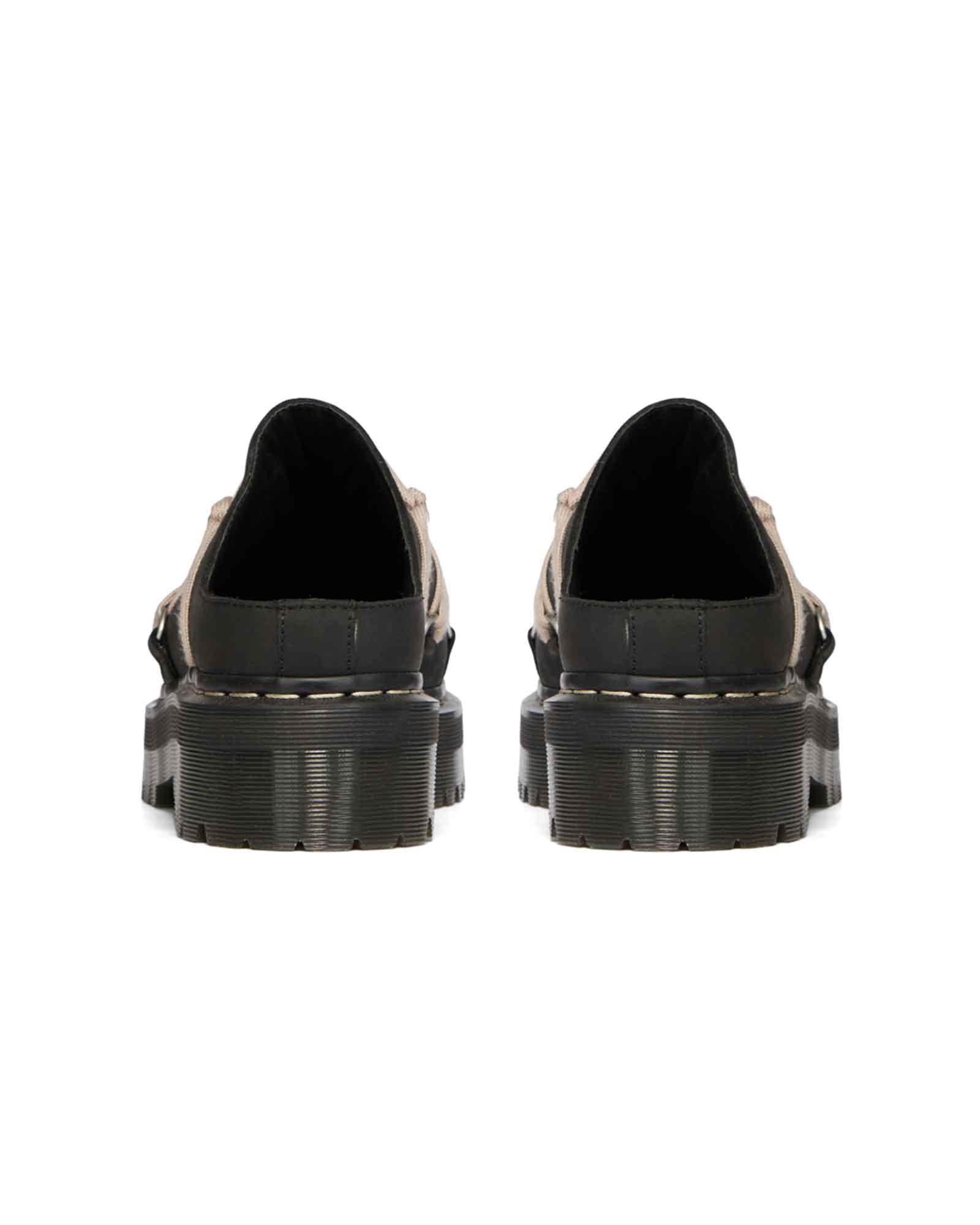 RICK OWENS・リック オウエンス - ブーツ QUAD SOLE MEGALACE® MULE / BLACK