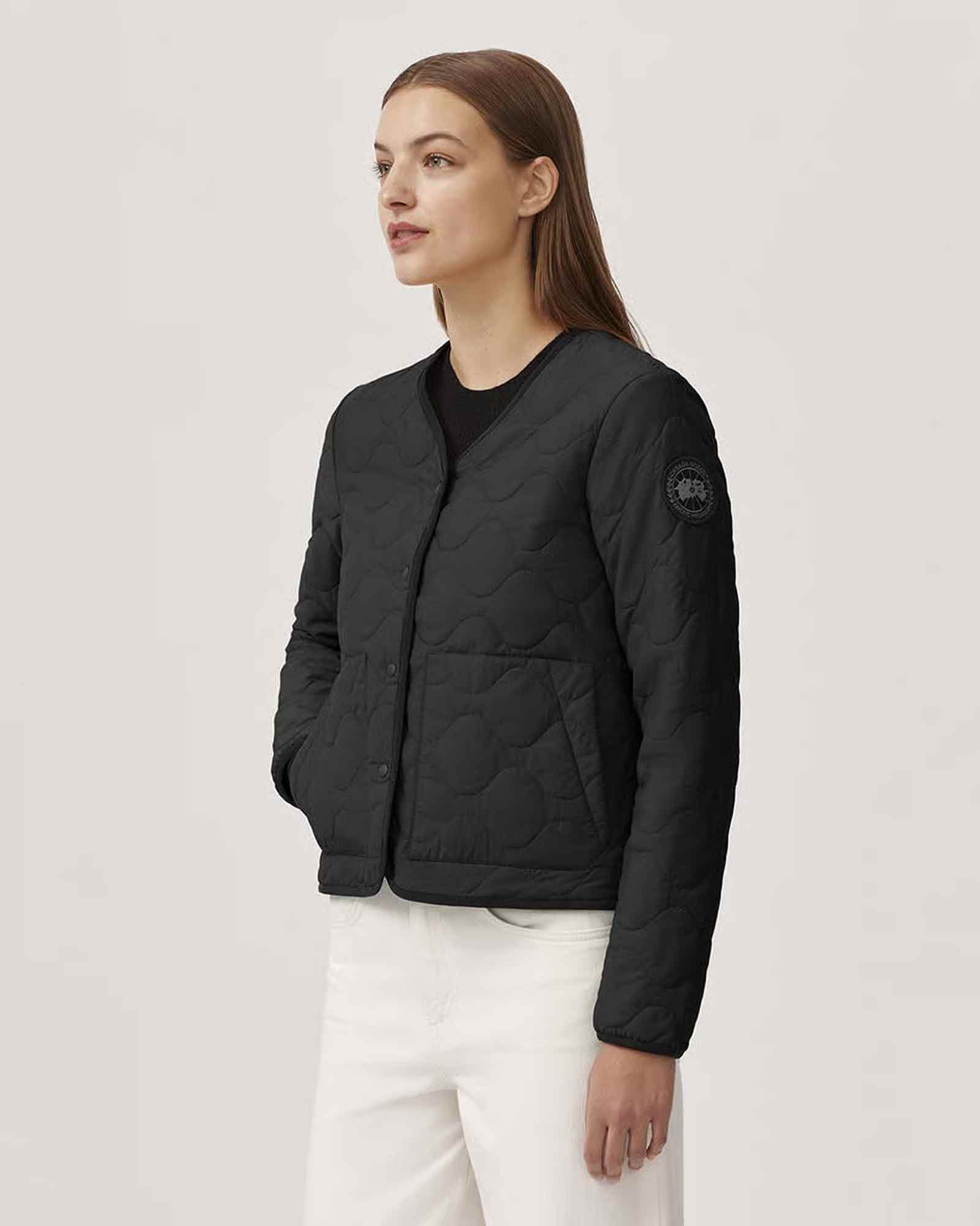 CANADA GOOSE・カナダグース - ジャケット ANNEX LINER JACKET BLACK LABEL / BLACK