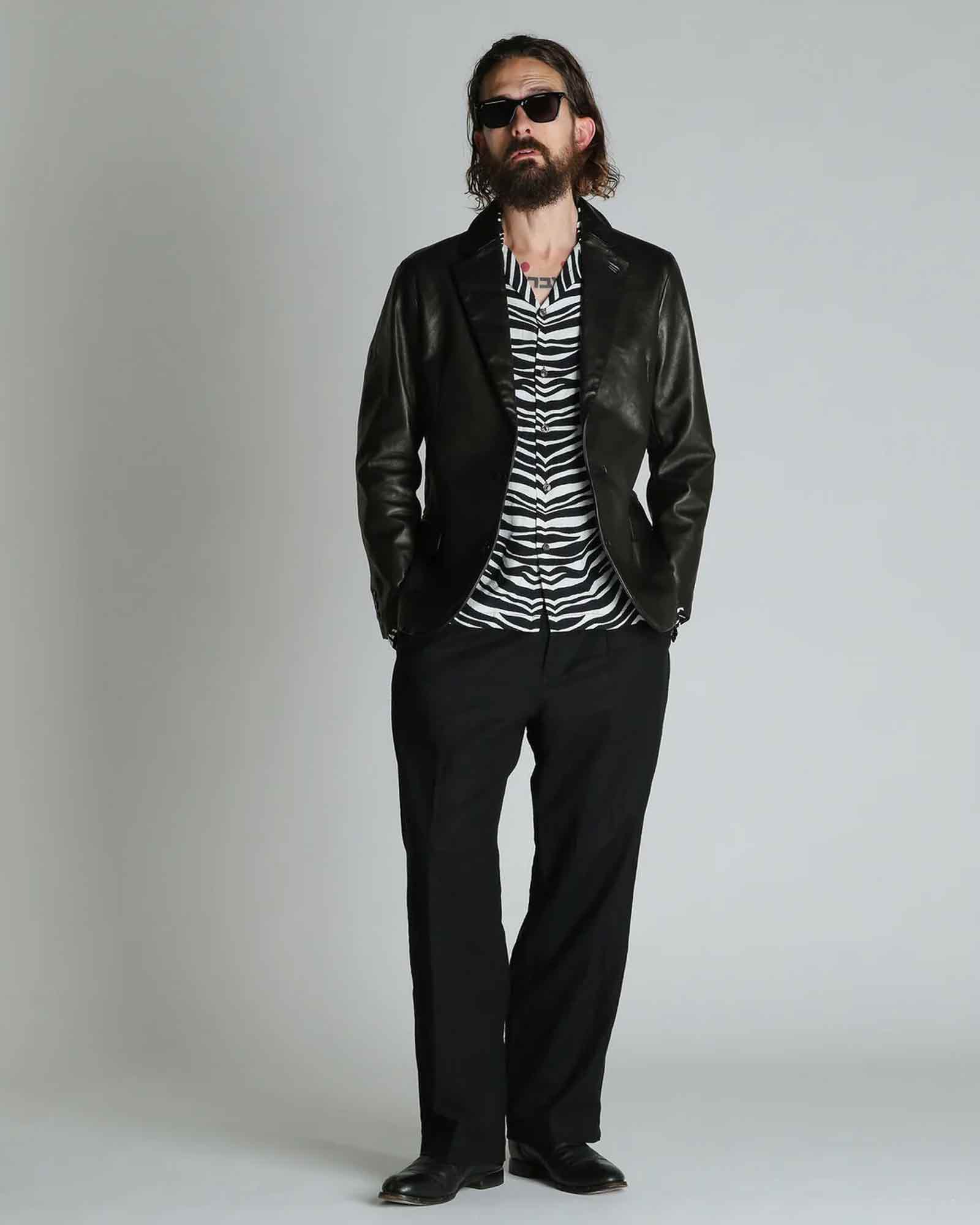 Schott・ショット -  LEATHER TAILORED JACKET / BLACK