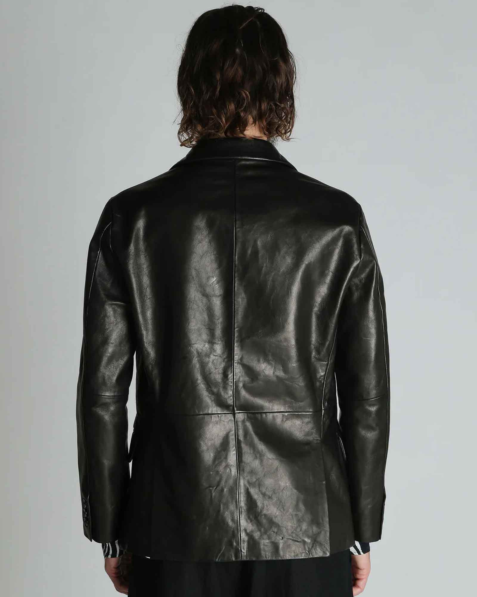 Schott・ショット -  LEATHER TAILORED JACKET / BLACK