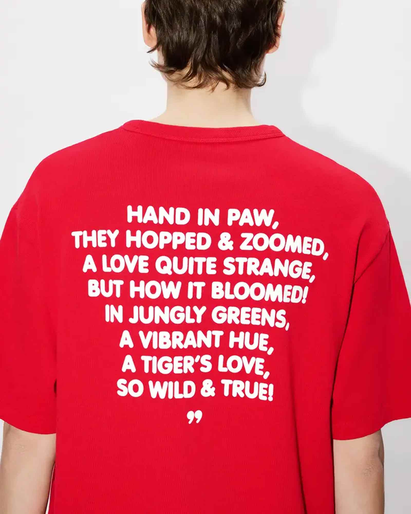 KENZO・Kenzo -  KENZO CARTOON CLASSIC T-SHIRT / CHERRY