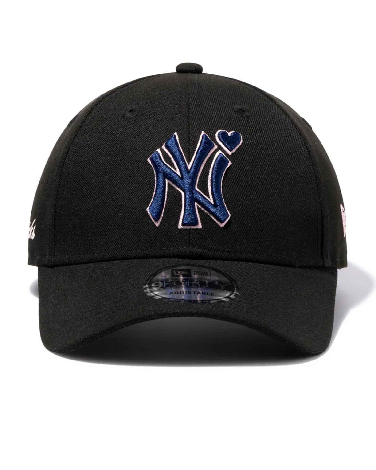 BASICKS・ベイシックス - キャップ 9FORTY TM NEW YORK YANKEES CAP / BLACK×NAVY×PINK